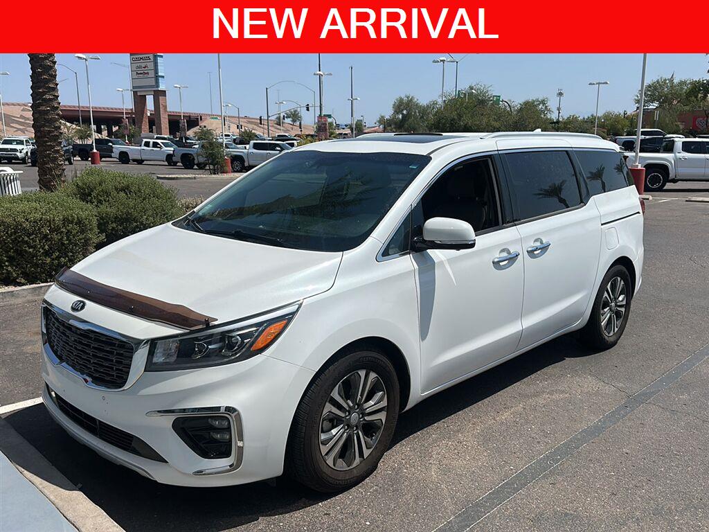 Snow White Pearl 2019 Kia Sedona Minivan Front-Wheel Drive Automatic