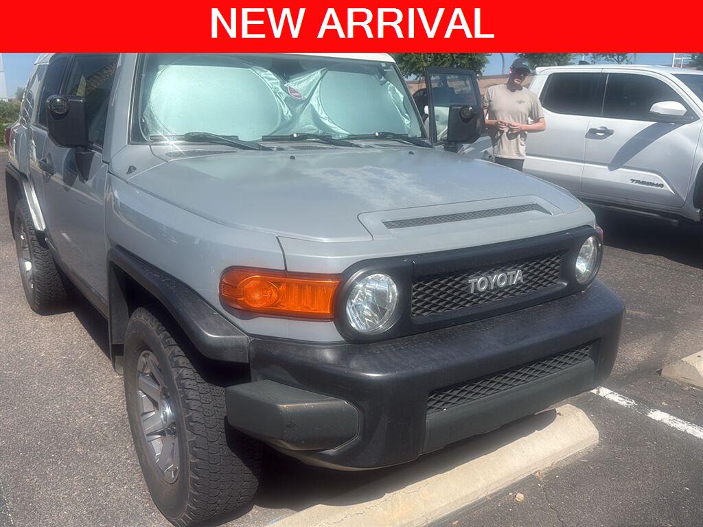 Cement Gray 2014 Toyota FJ Cruiser SUV / Crossover Four-Wheel Drive Automatic