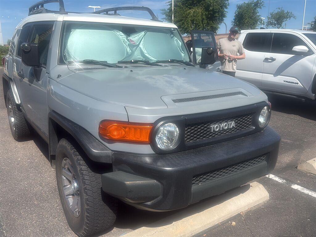Cement Gray 2014 Toyota FJ Cruiser SUV / Crossover Four-Wheel Drive Automatic