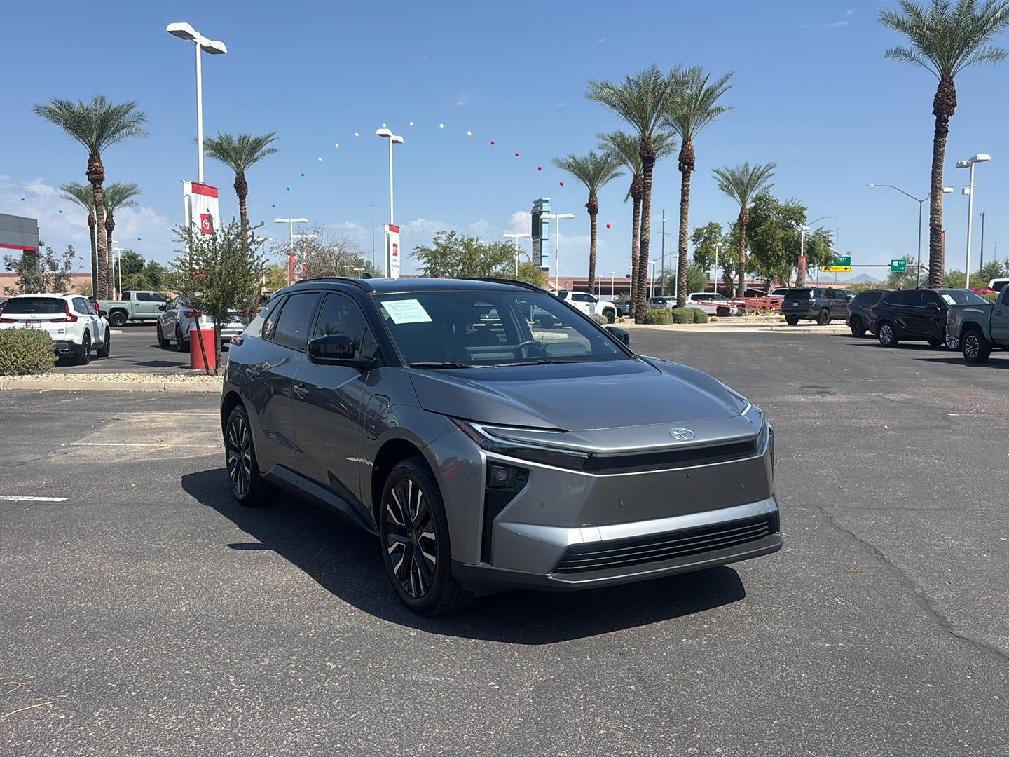 Heavy Metal w/Midnight Black Metallic Roof 2026 Toyota bZ SUV / Crossover Front-Wheel Drive Automatic