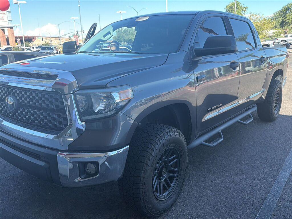 Magnetic Gray Metallic 2021 Toyota Tundra Pickup Truck Four-Wheel Drive Automatic