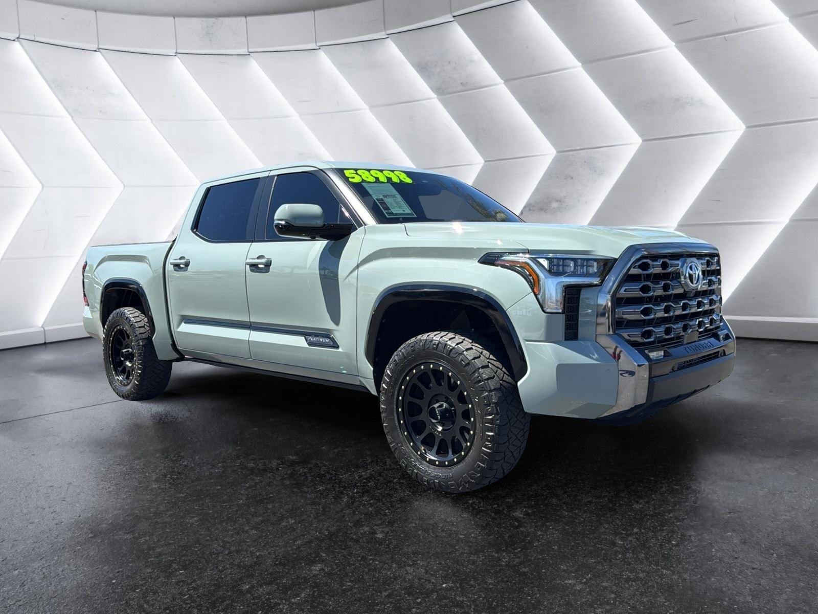 Lunar Rock 2024 Toyota Tundra Pickup Truck Four-Wheel Drive Automatic