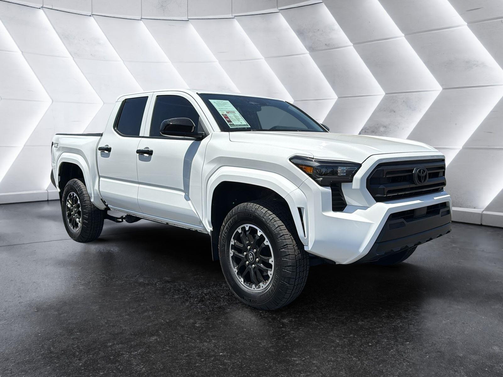 Ice Cap 2024 Toyota Tacoma SR Double Cab RWD Pickup Truck 4X2 8-Speed Automatic