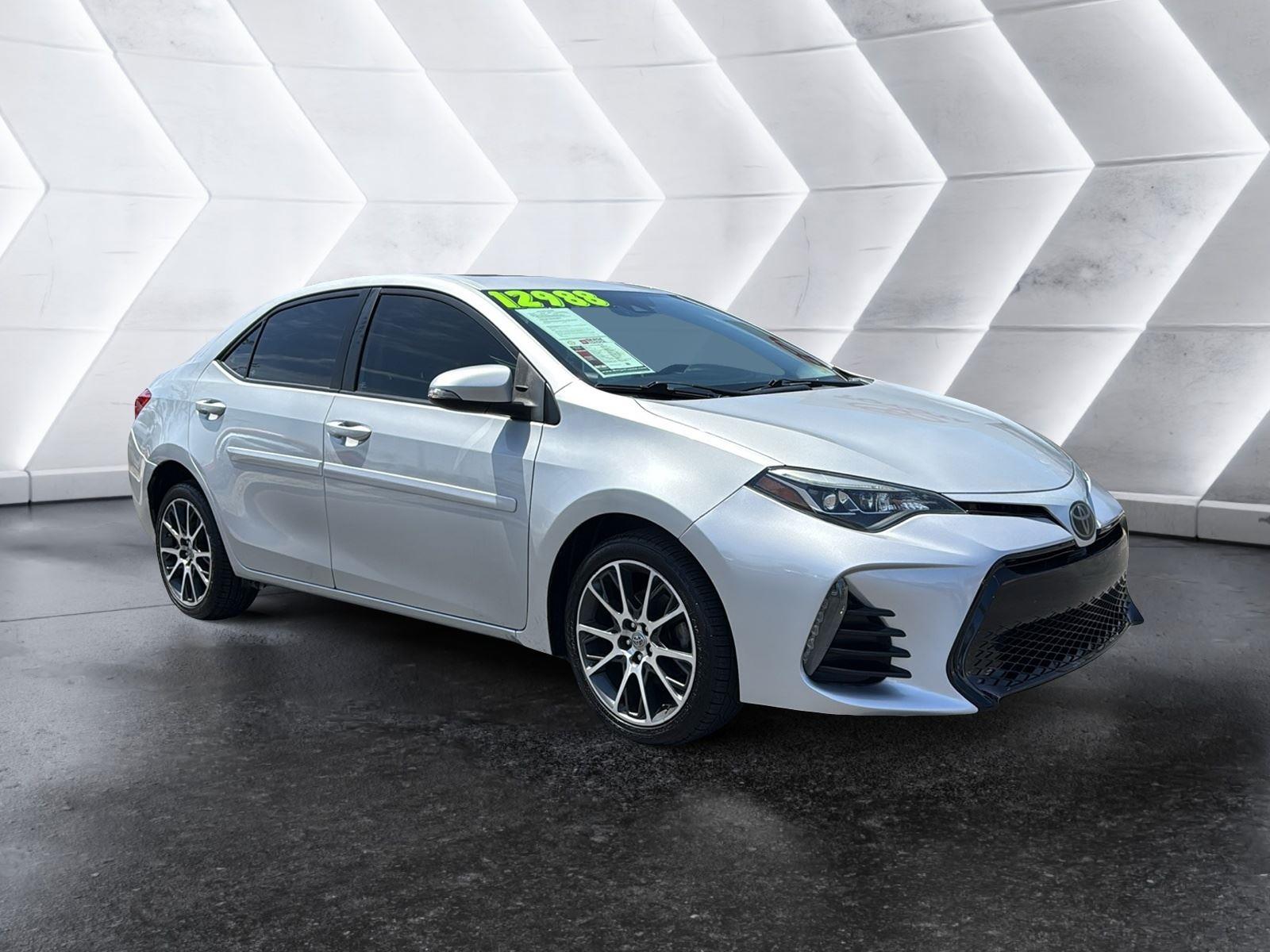 Classic Silver Metallic 2017 Toyota Corolla 50th Anniversary Edition Sedan Front-Wheel Drive 7-Speed CVT
