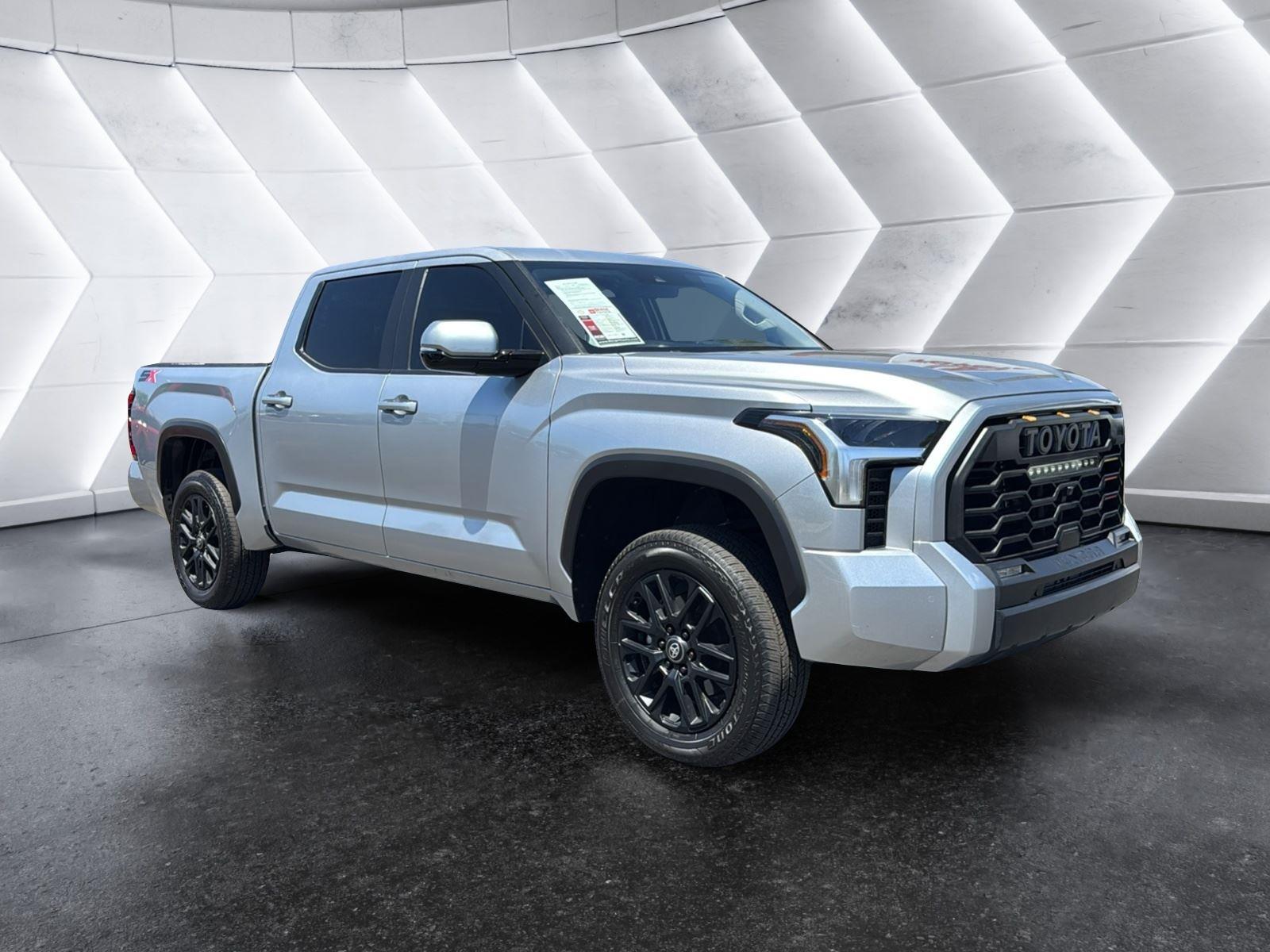 Celestial Silver Metallic 2024 Toyota Tundra Pickup Truck Four-Wheel Drive Automatic