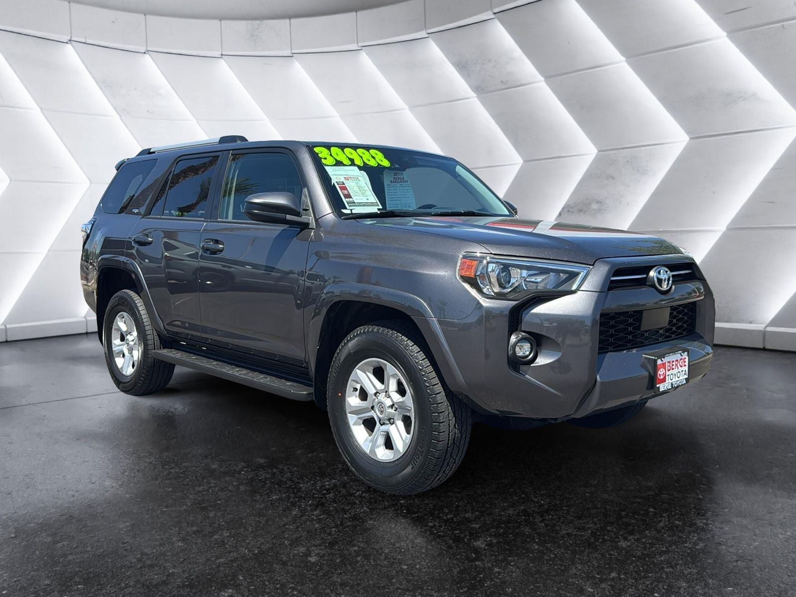 Magnetic Gray Metallic 2022 Toyota 4Runner SUV / Crossover Four-Wheel Drive 5-Speed Automatic