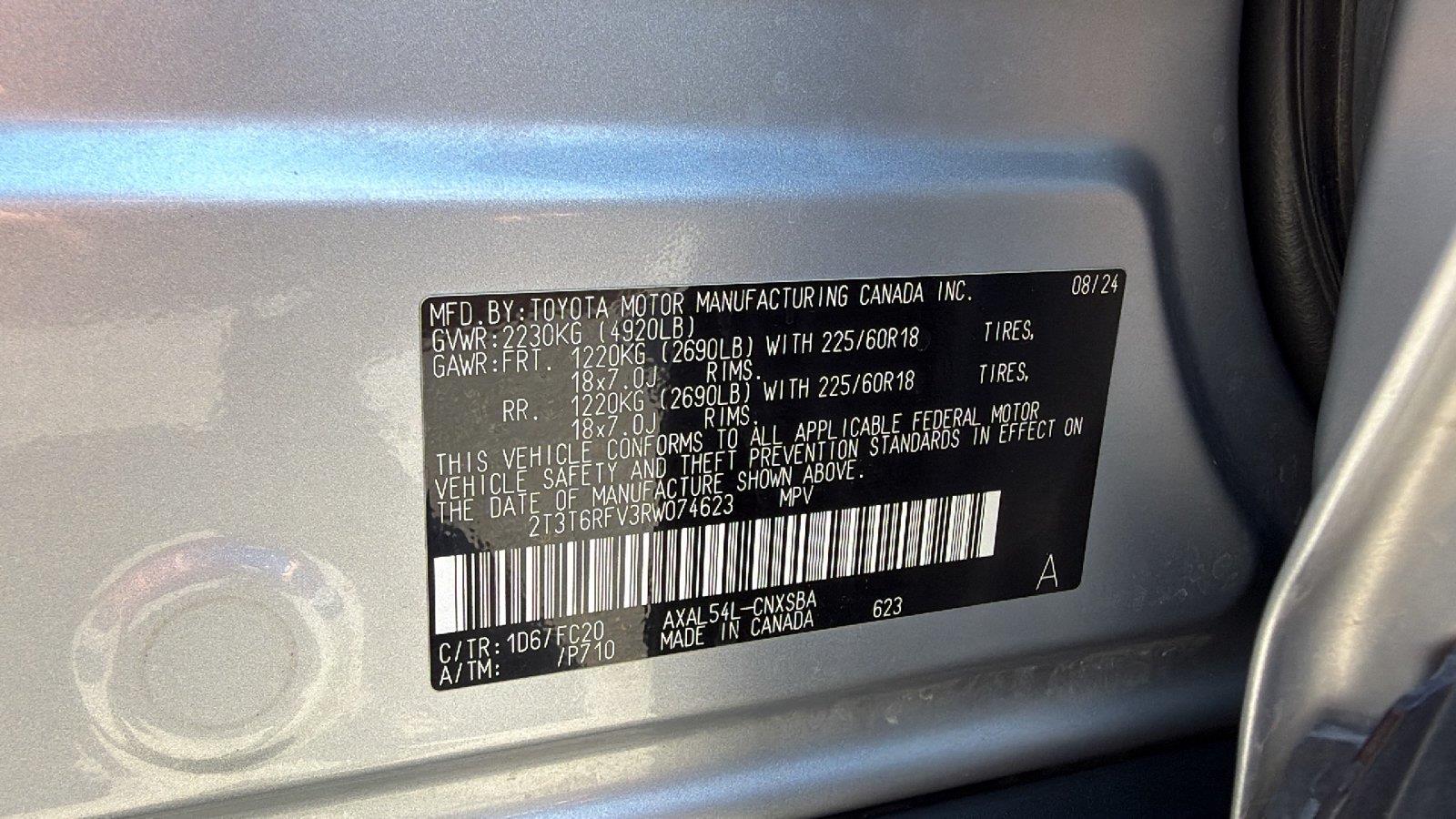 Used 2024 Toyota RAV4 SUV
