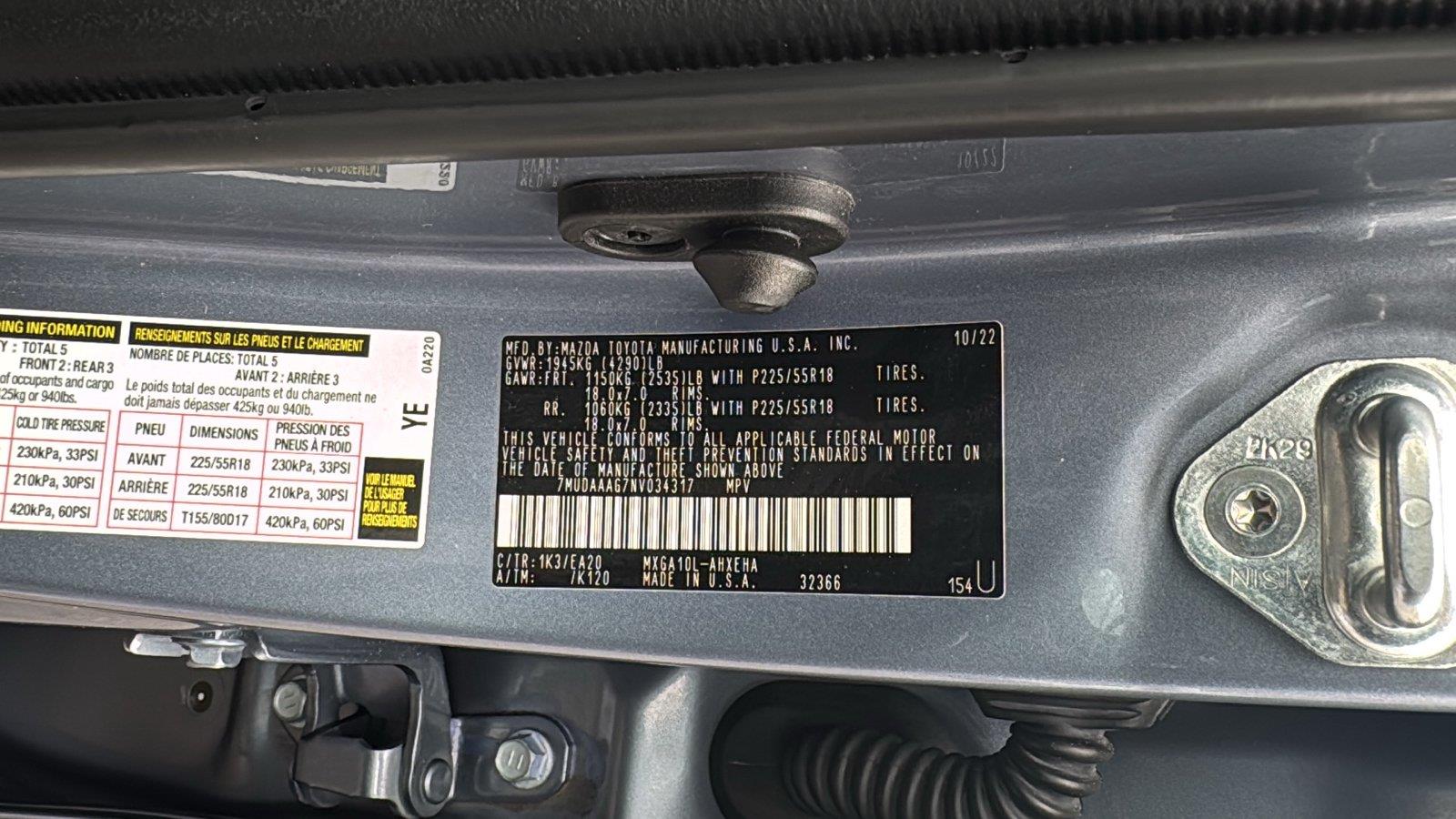 Used 2022 Toyota Corolla Cross SUV