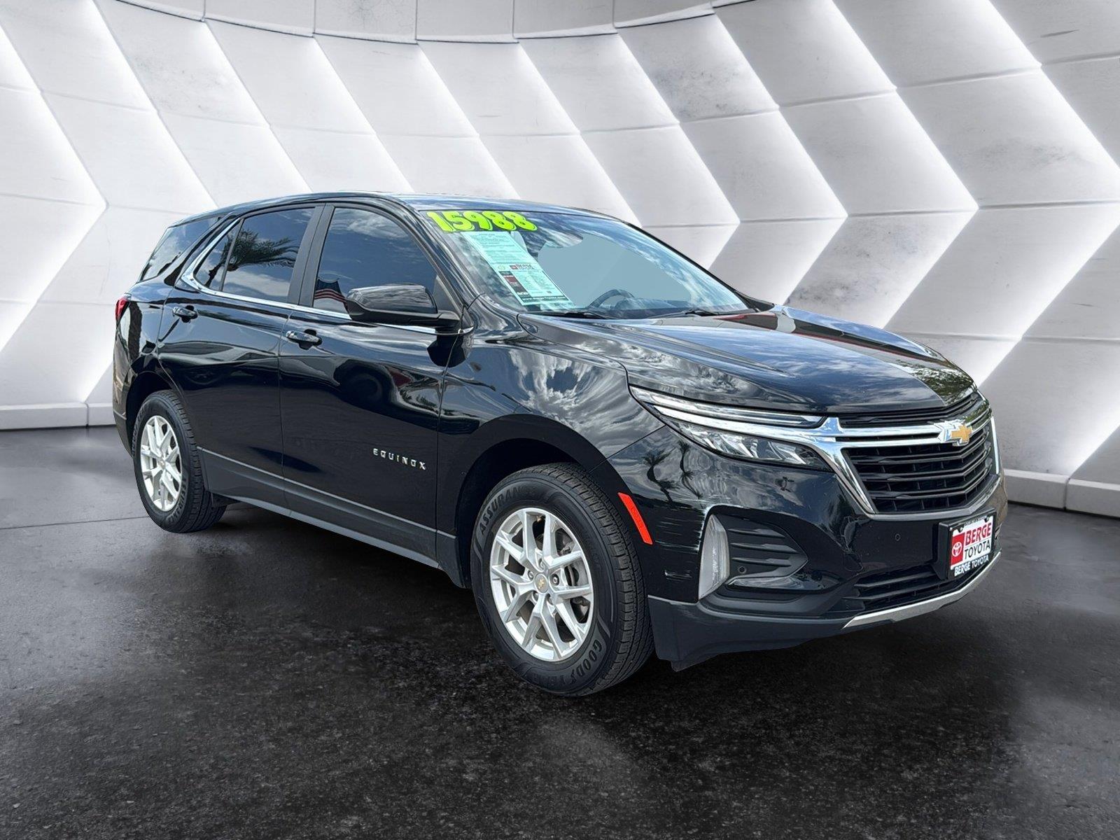 Mosaic Black Metallic 2022 Chevrolet Equinox SUV / Crossover Four-Wheel Drive 6-Speed Automatic