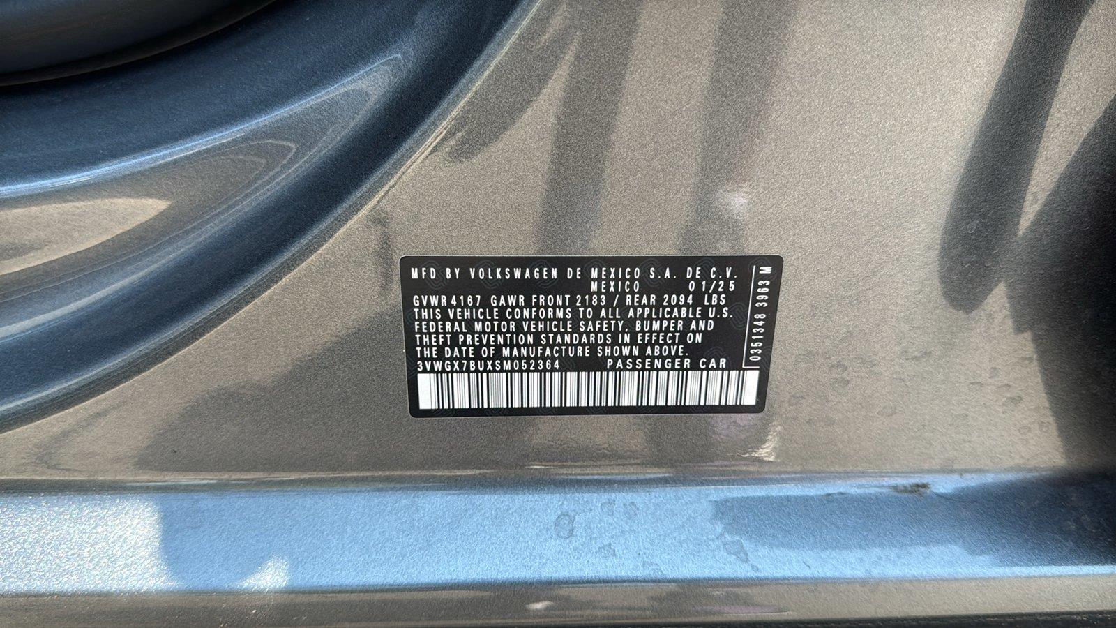 Used 2025 Volkswagen Jetta Sedan