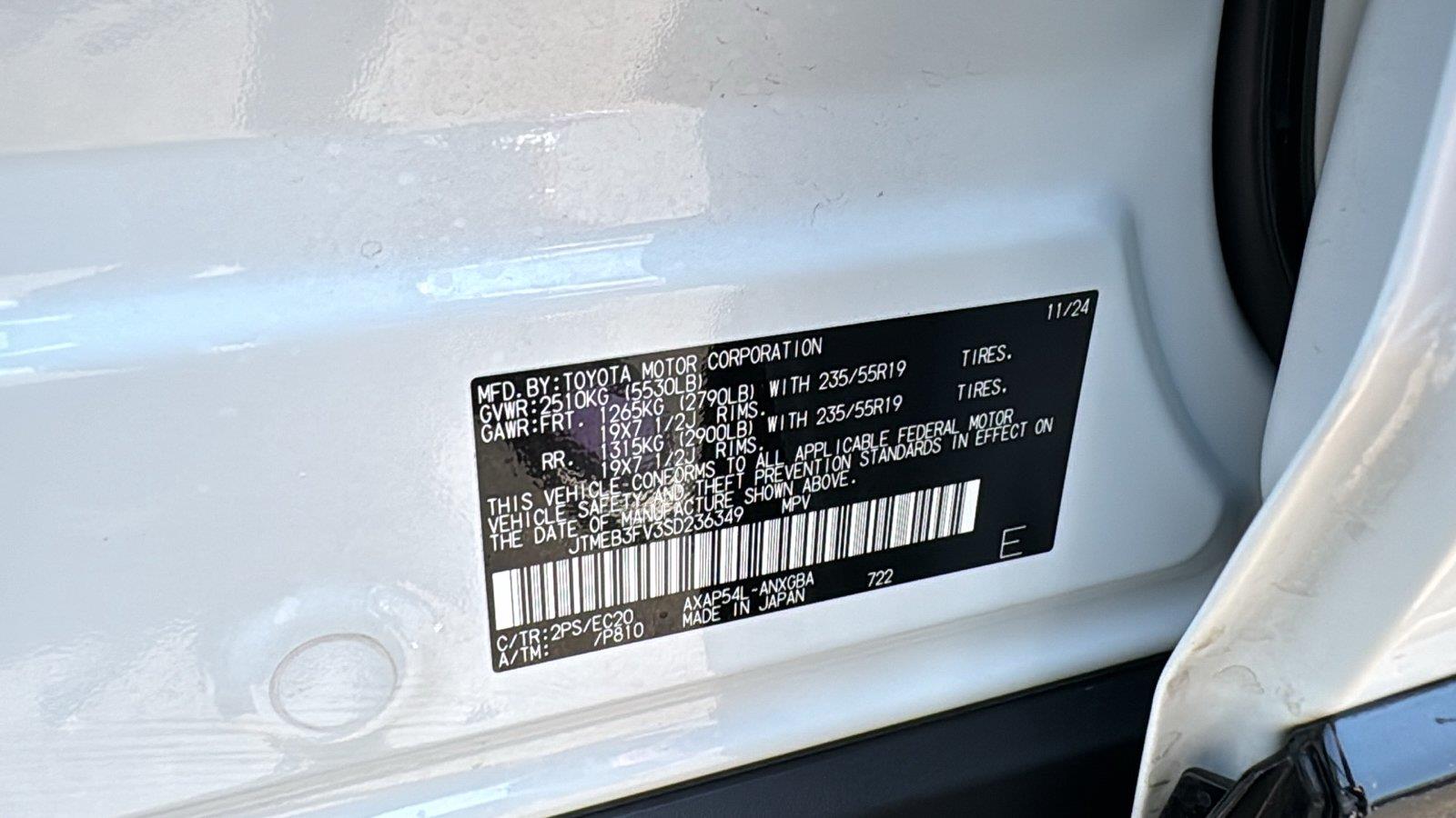 Used 2025 Toyota RAV4 Plug-In Hybrid SUV