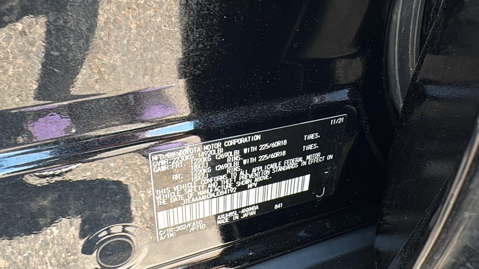 Used 2021 Toyota Venza SUV