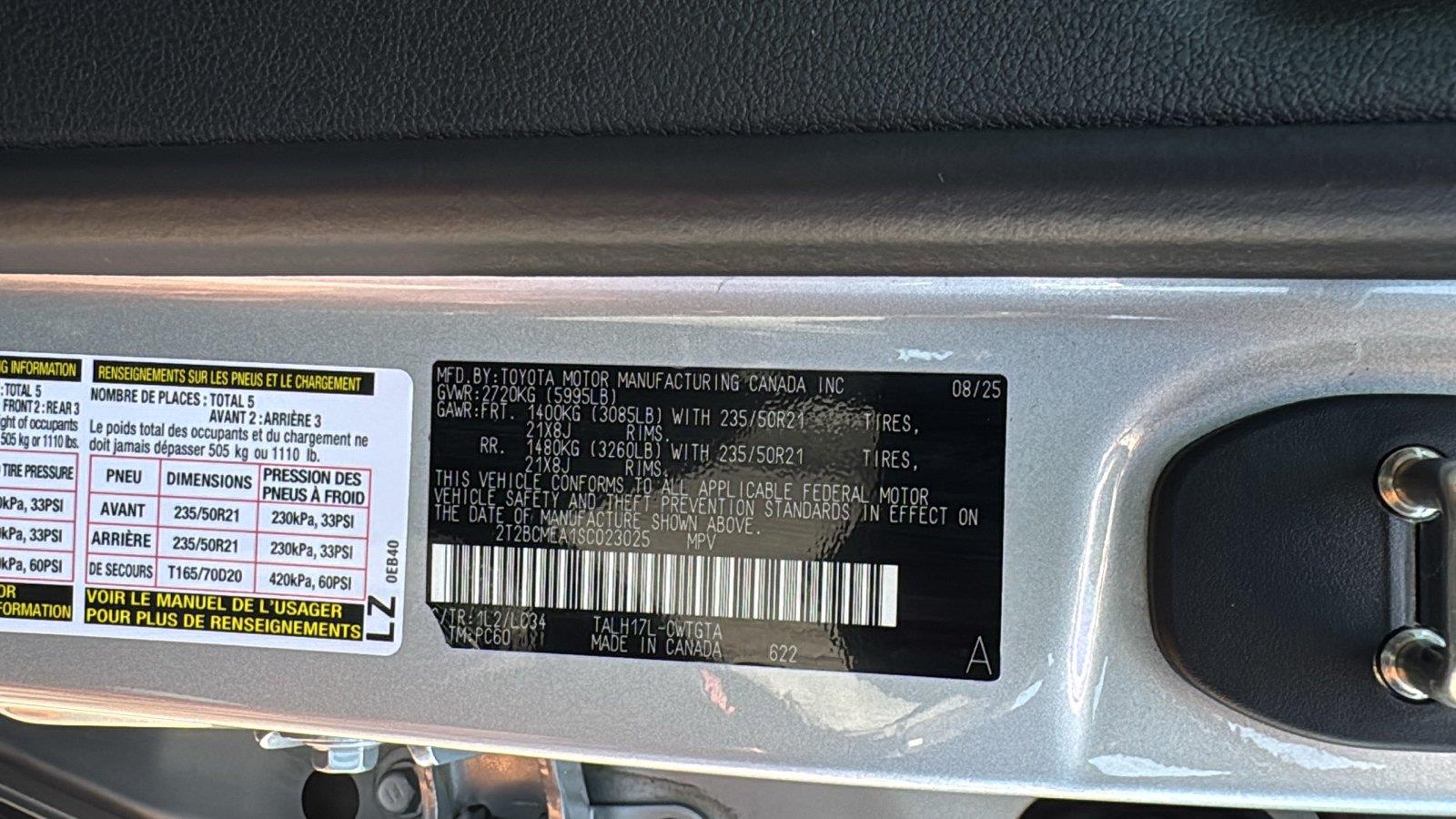 Used 2025 Lexus RX SUV