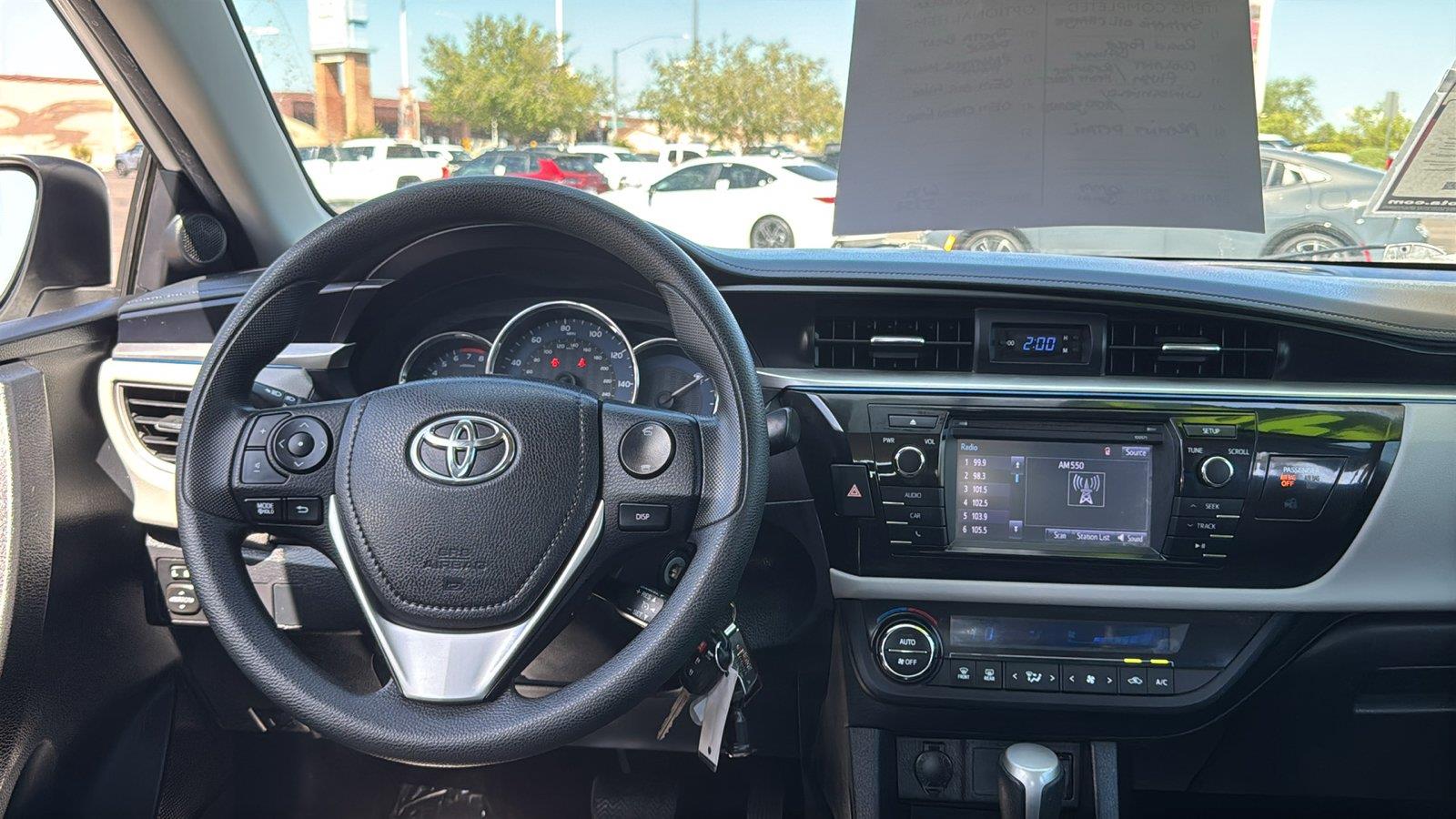 Used 2016 Toyota Corolla Sedan