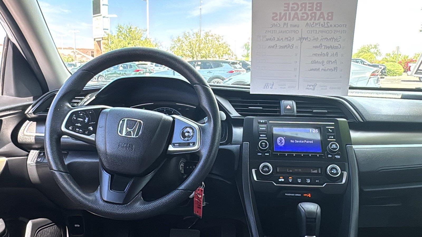 Used 2019 Honda Civic Sedan Sedan