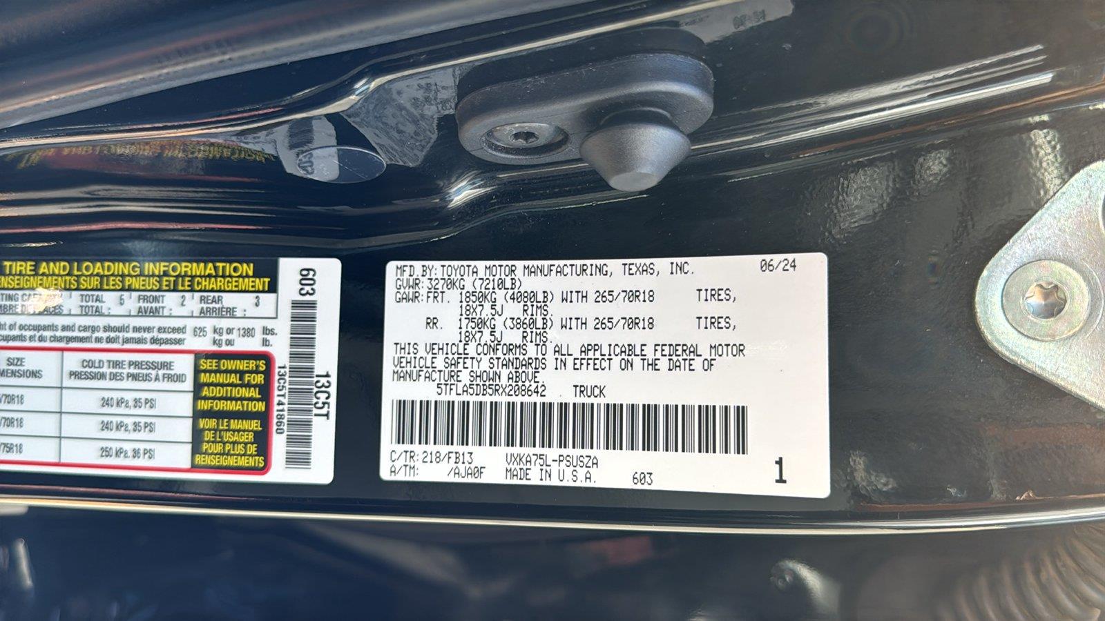 Used 2024 Toyota Tundra Truck
