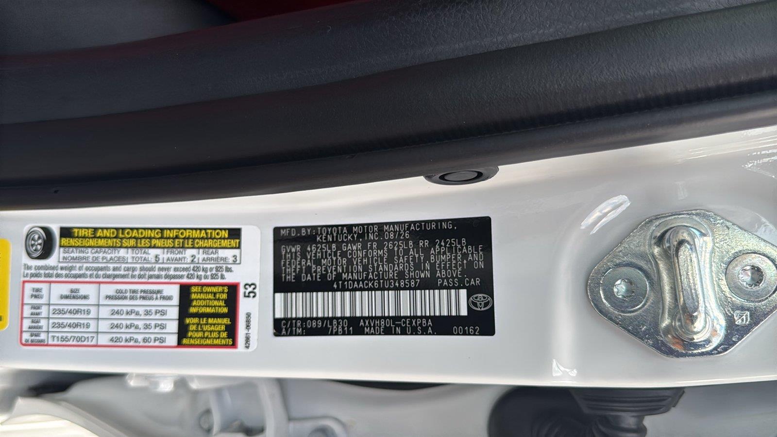 Used 2026 Toyota Camry Sedan