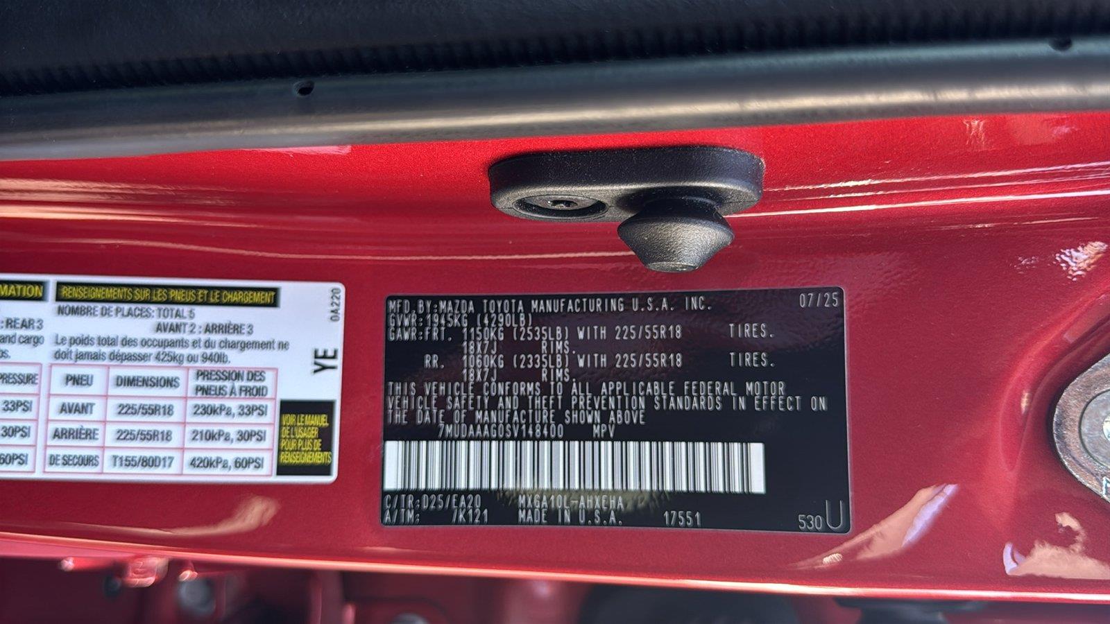 Used 2025 Toyota Corolla Cross SUV