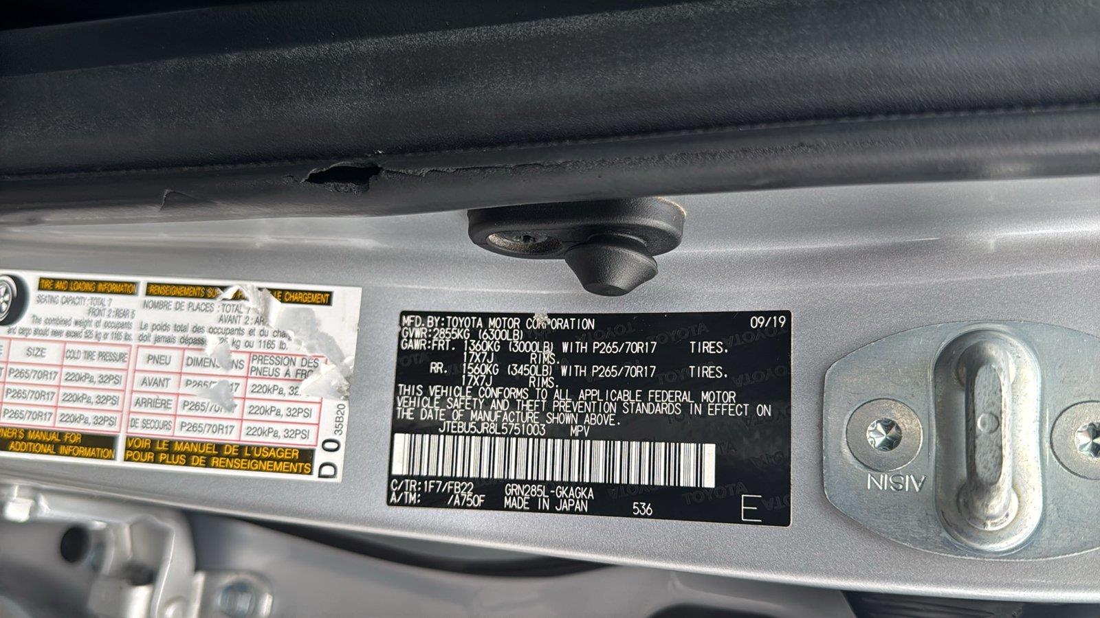 Used 2020 Toyota 4Runner SUV