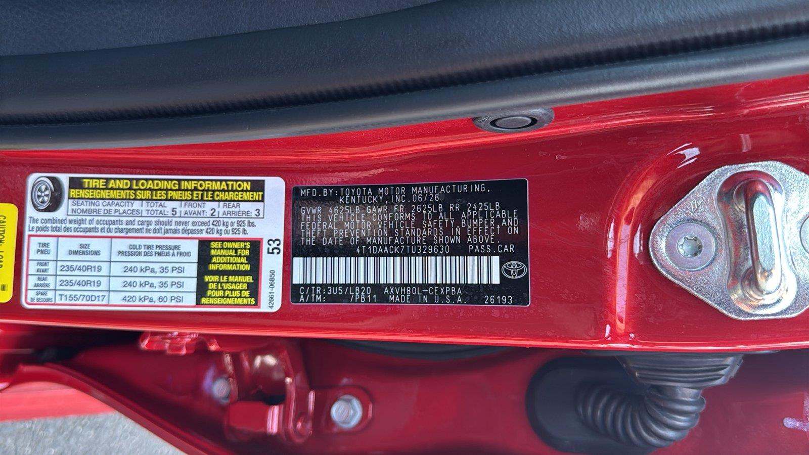 Used 2026 Toyota Camry Sedan