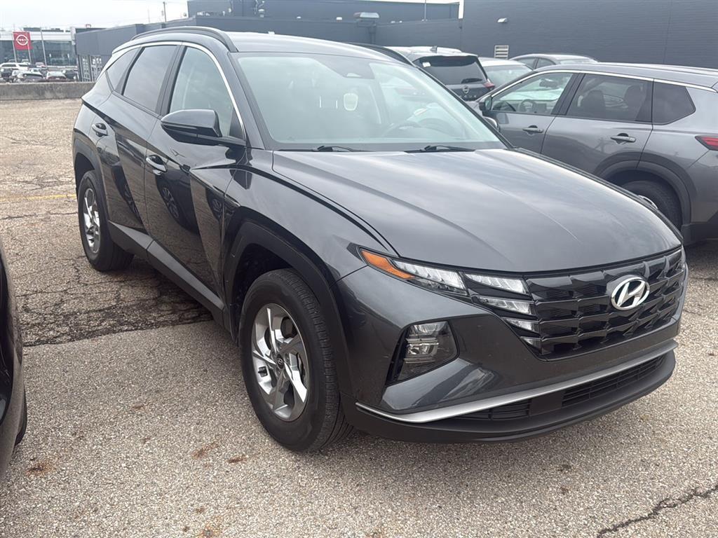 Portofino Gray 2022 Hyundai Tucson SEL AWD SUV / Crossover All-Wheel Drive Automatic
