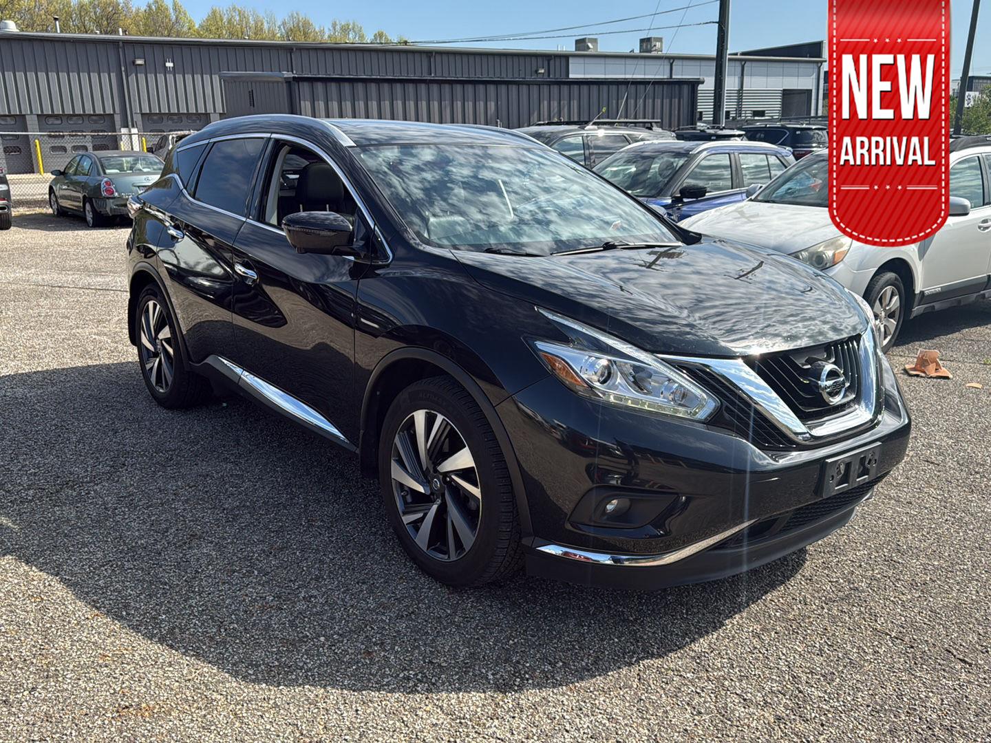 Gray (Magnetic Black Metallic) 2017 Nissan Murano Platinum AWD SUV / Crossover All-Wheel Drive Continuously Variable Transmission
