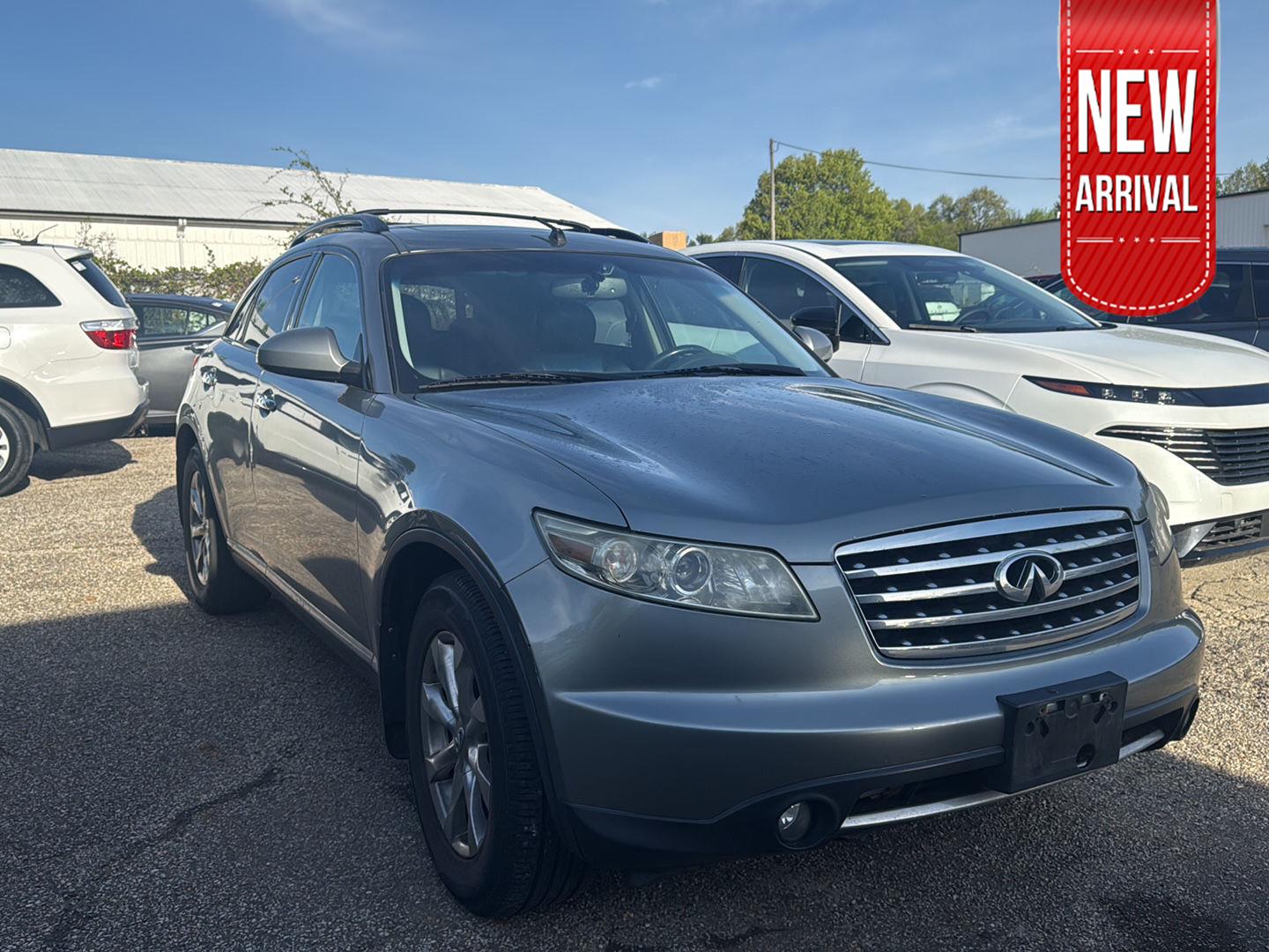 Gray (Diamond Graphite Metallic) 2008 INFINITI FX35 AWD SUV / Crossover All-Wheel Drive Automatic