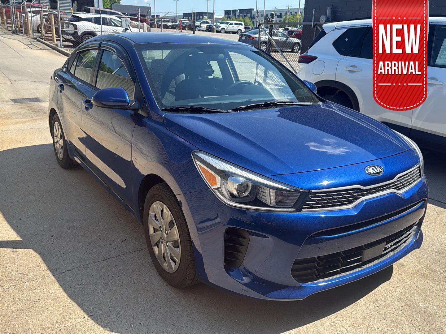 Deep Sea Blue 2020 Kia Rio S FWD Sedan Front-Wheel Drive Continuously Variable Transmission