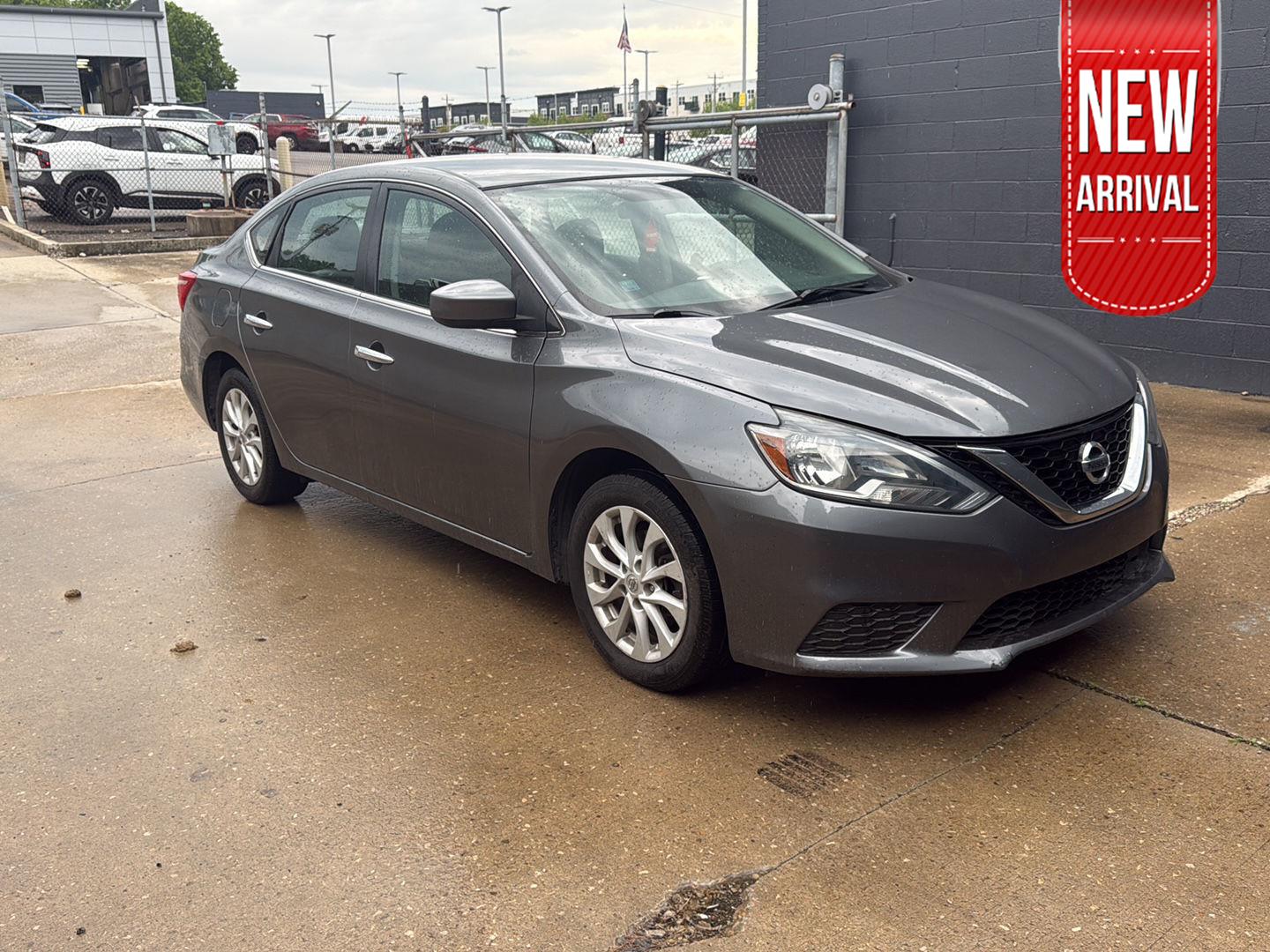 Gray (Gun Metallic) 2019 Nissan Sentra S FWD Sedan Front-Wheel Drive Continuously Variable Transmission