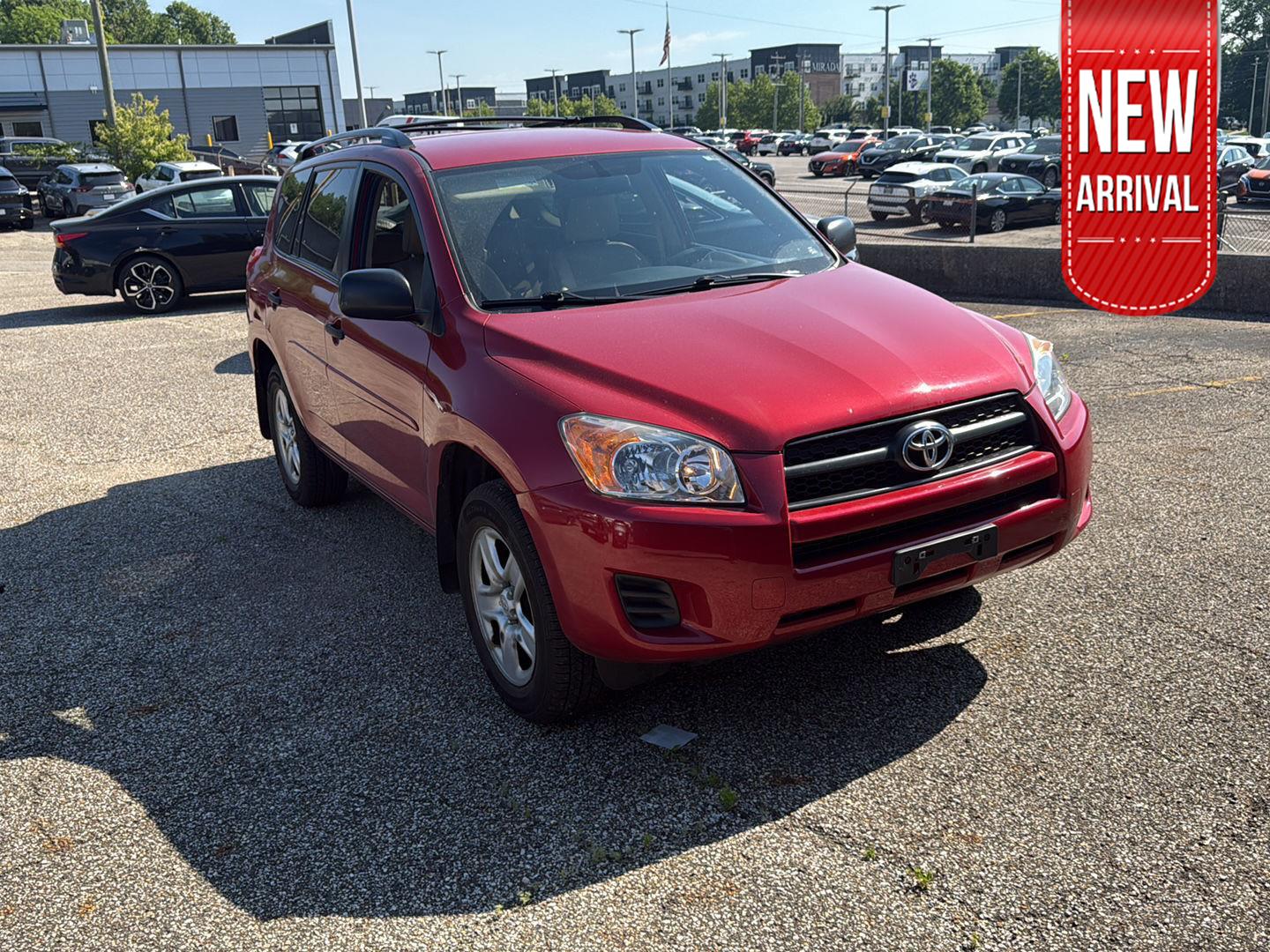 Barcelona Red Metallic 2010 Toyota RAV4 Base 4WD SUV / Crossover Four-Wheel Drive Automatic
