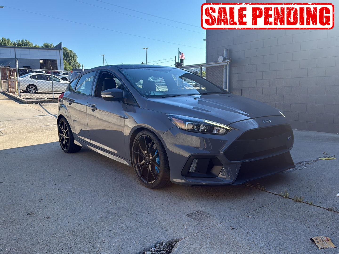 Stealth Gray 2017 Ford Focus RS Hatchback All-Wheel Drive 6-Speed Manual