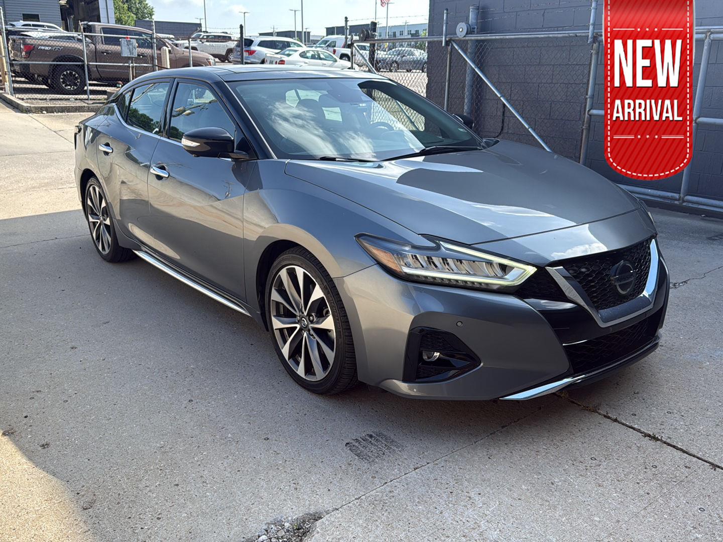 Gray (Gun Metallic) 2019 Nissan Maxima Sedan Front-Wheel Drive Continuously Variable Transmission