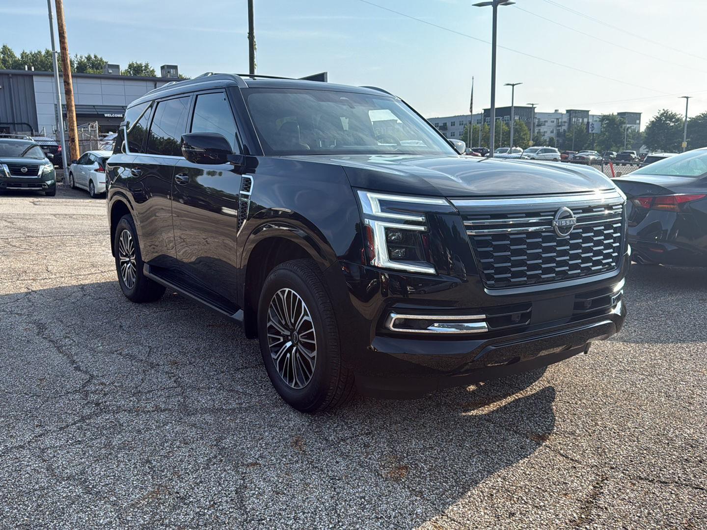 Super Black 2025 Nissan Armada SUV / Crossover Four-Wheel Drive Automatic