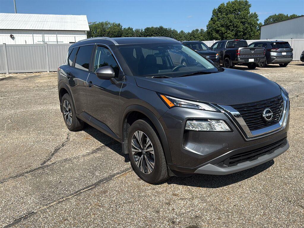 Gray (Gun Metallic) 2023 Nissan Rogue SUV / Crossover All-Wheel Drive Continuously Variable Transmission