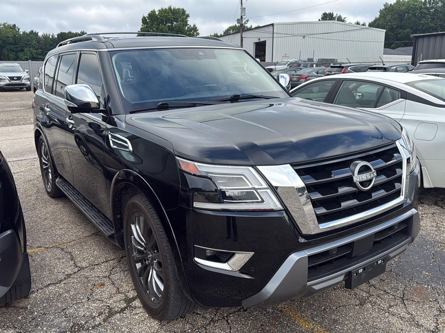 Super Black 2023 Nissan Armada SUV / Crossover Four-Wheel Drive Automatic