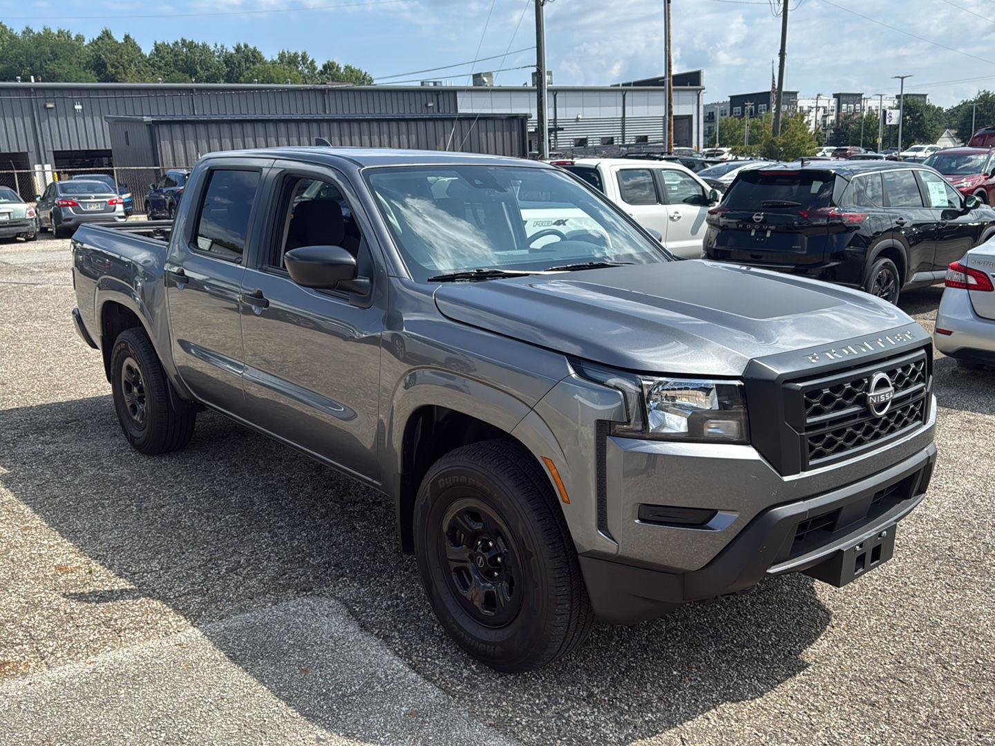 Gray (Gun Metallic) 2024 Nissan Frontier Pickup Truck Four-Wheel Drive Automatic