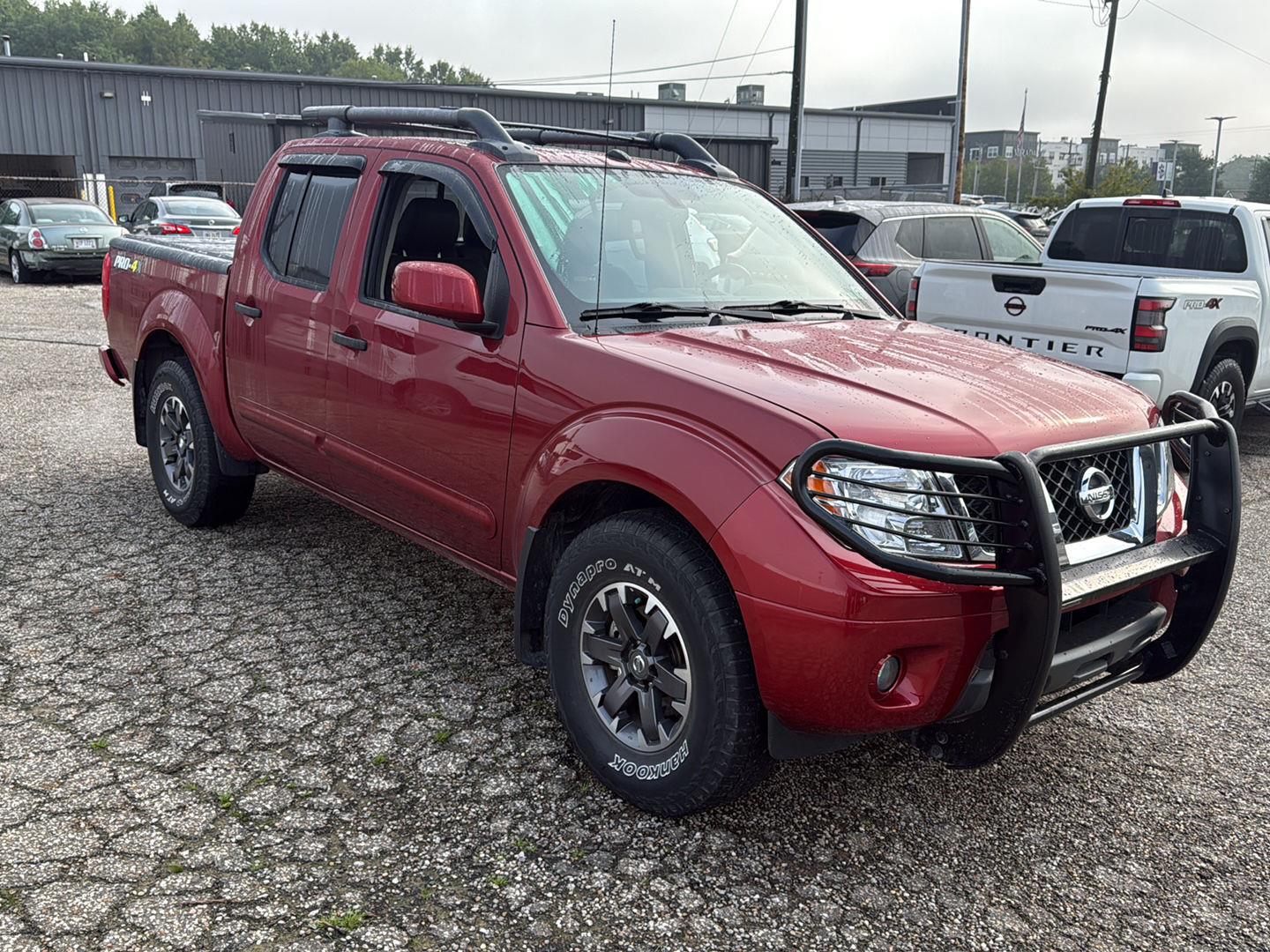 Cayenne Red Metallic 2020 Nissan Frontier Pickup Truck Four-Wheel Drive Automatic