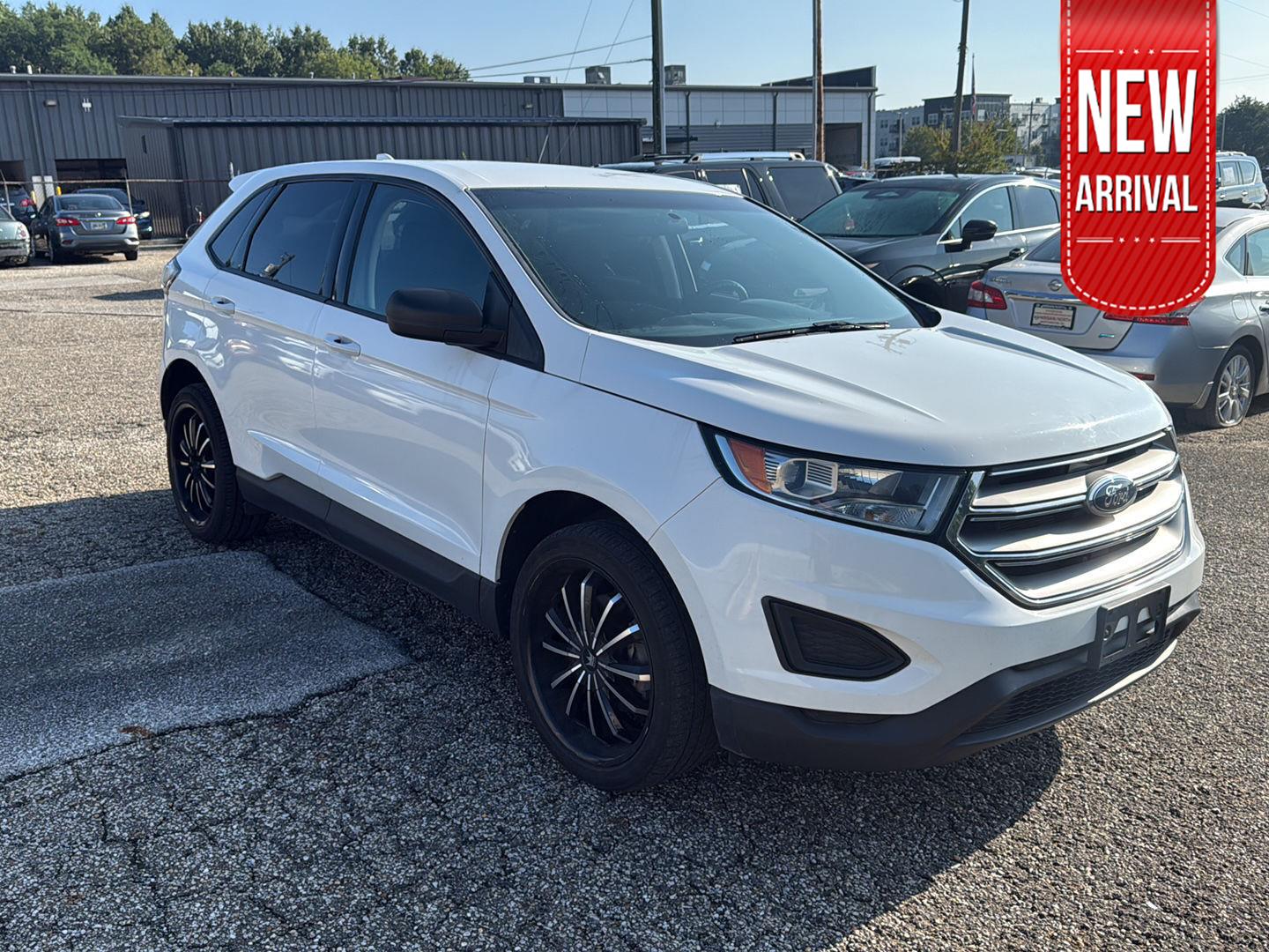 Oxford White 2015 Ford Edge SUV / Crossover Front-Wheel Drive 6-Speed Automatic