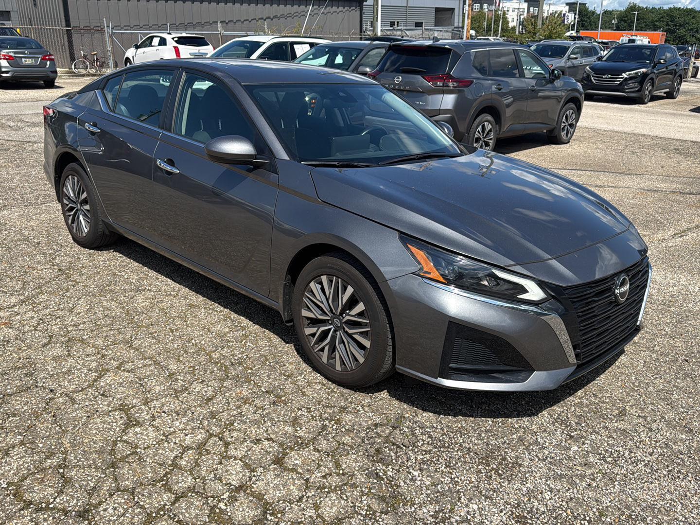 Gray (Gun Metallic) 2024 Nissan Altima Sedan All-Wheel Drive Continuously Variable Transmission