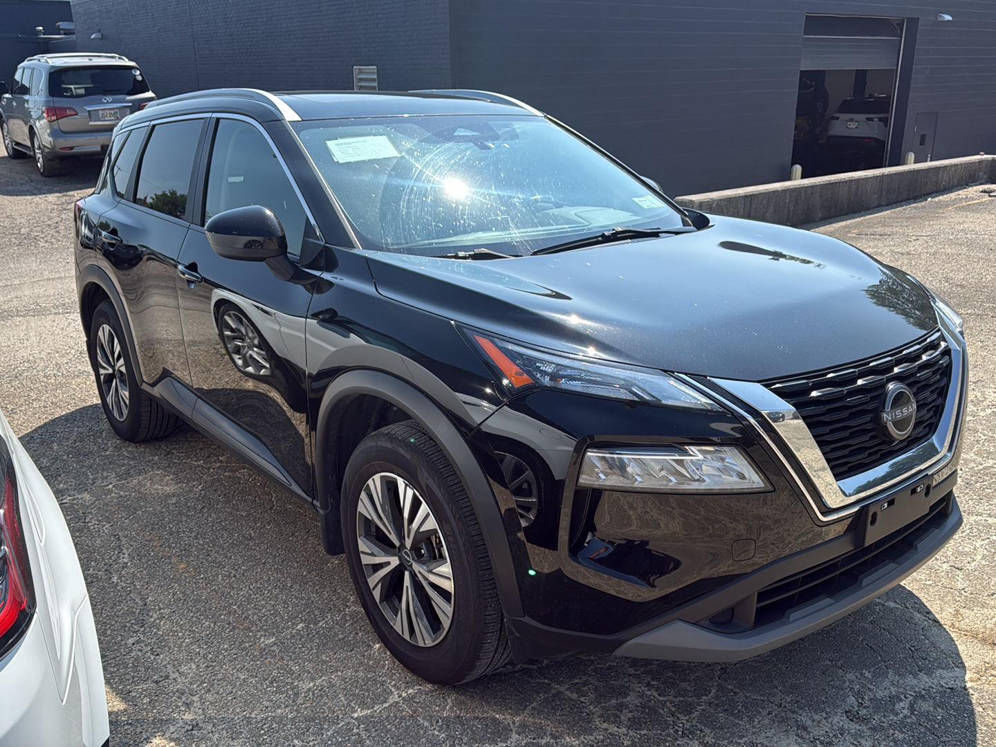 Super Black 2023 Nissan Rogue SUV / Crossover All-Wheel Drive Continuously Variable Transmission