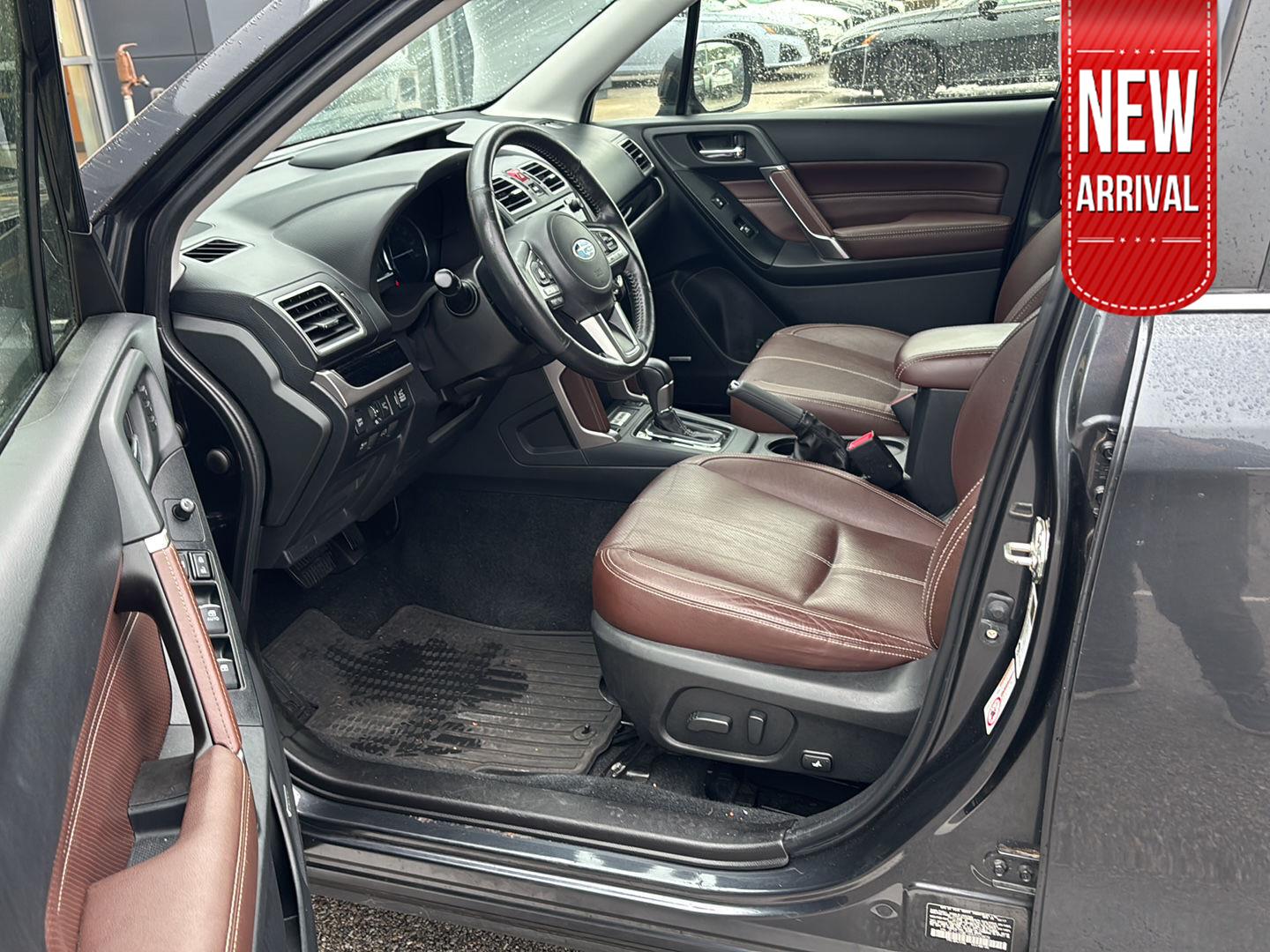 Dark Gray Metallic 2017 Subaru Forester SUV / Crossover All-Wheel Drive Continuously Variable Transmission