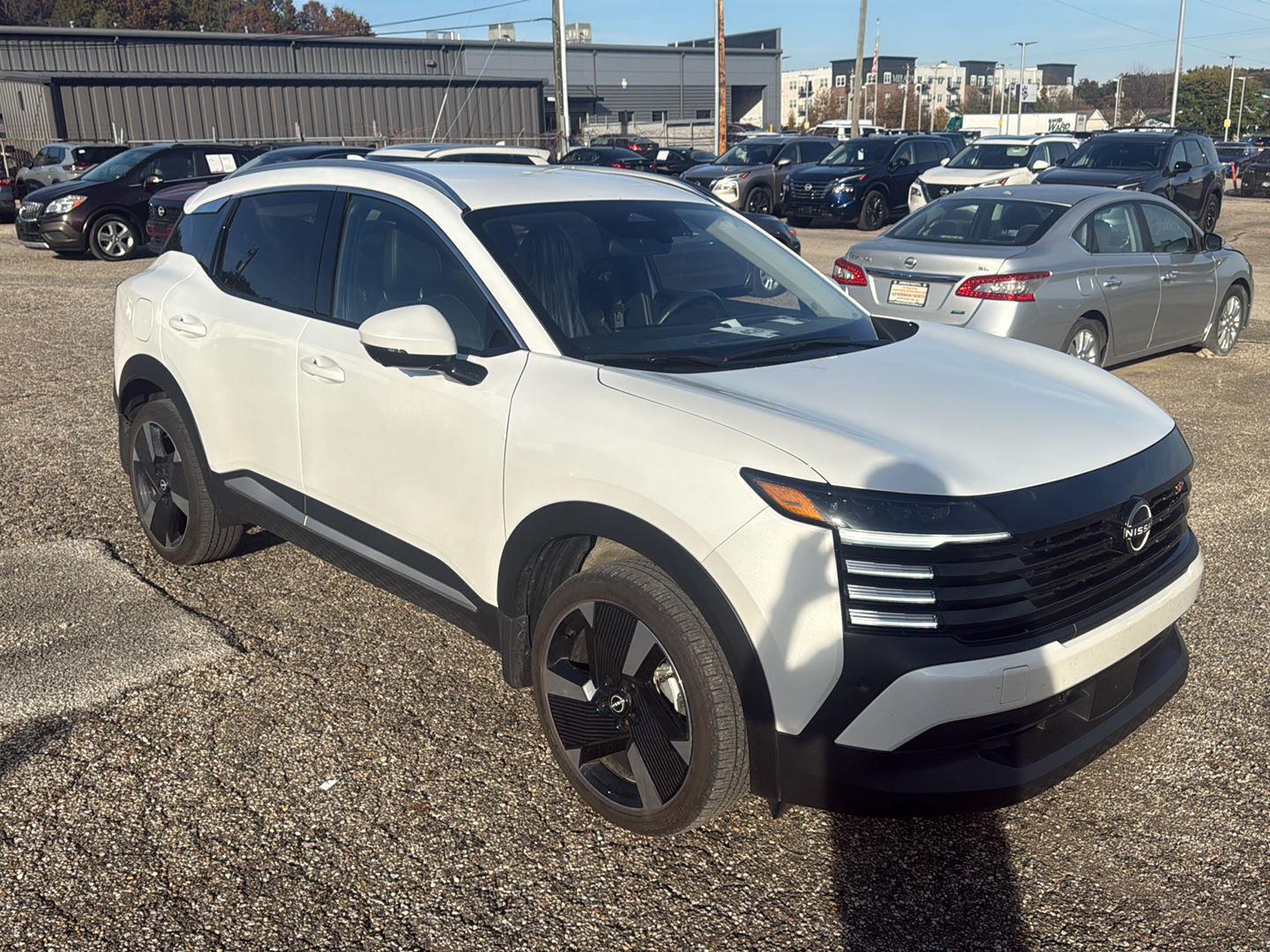 ASPEN WHITE 2025 Nissan Kicks SUV / Crossover All-Wheel Drive