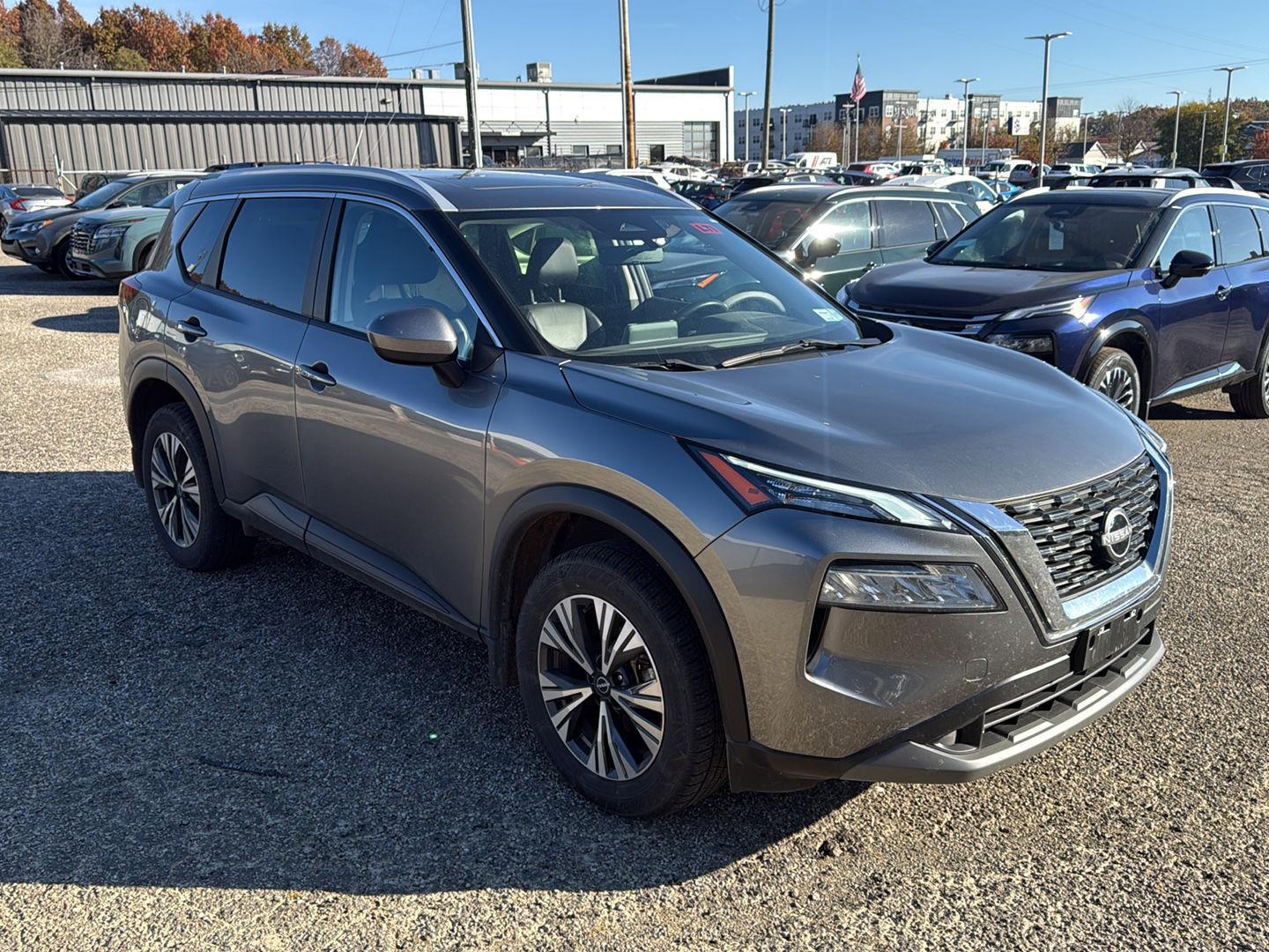 Gray (Gun Metallic) 2023 Nissan Rogue SUV / Crossover All-Wheel Drive Continuously Variable Transmission