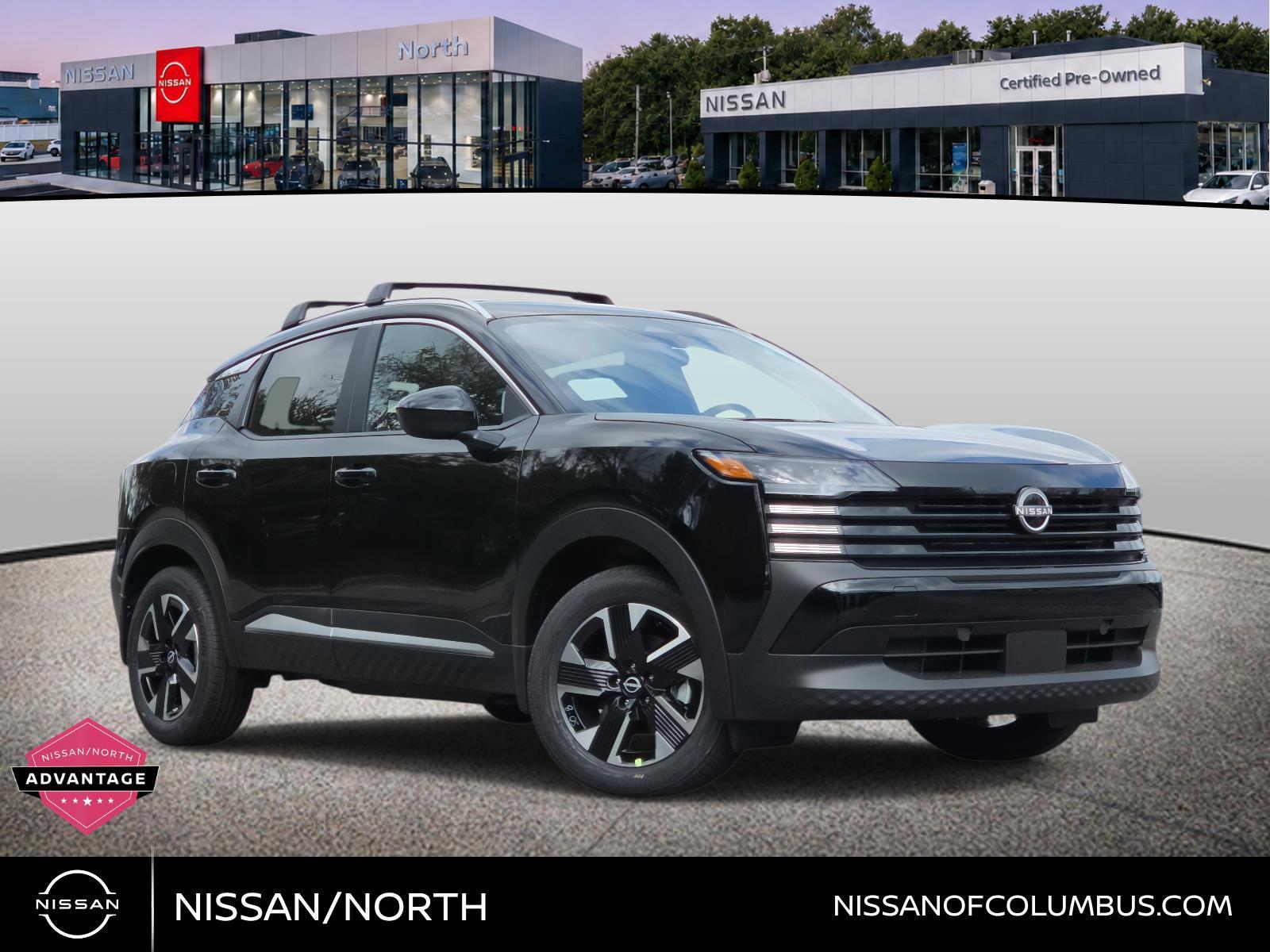 Super Black 2026 Nissan Kicks SUV / Crossover All-Wheel Drive Continuously Variable Transmission