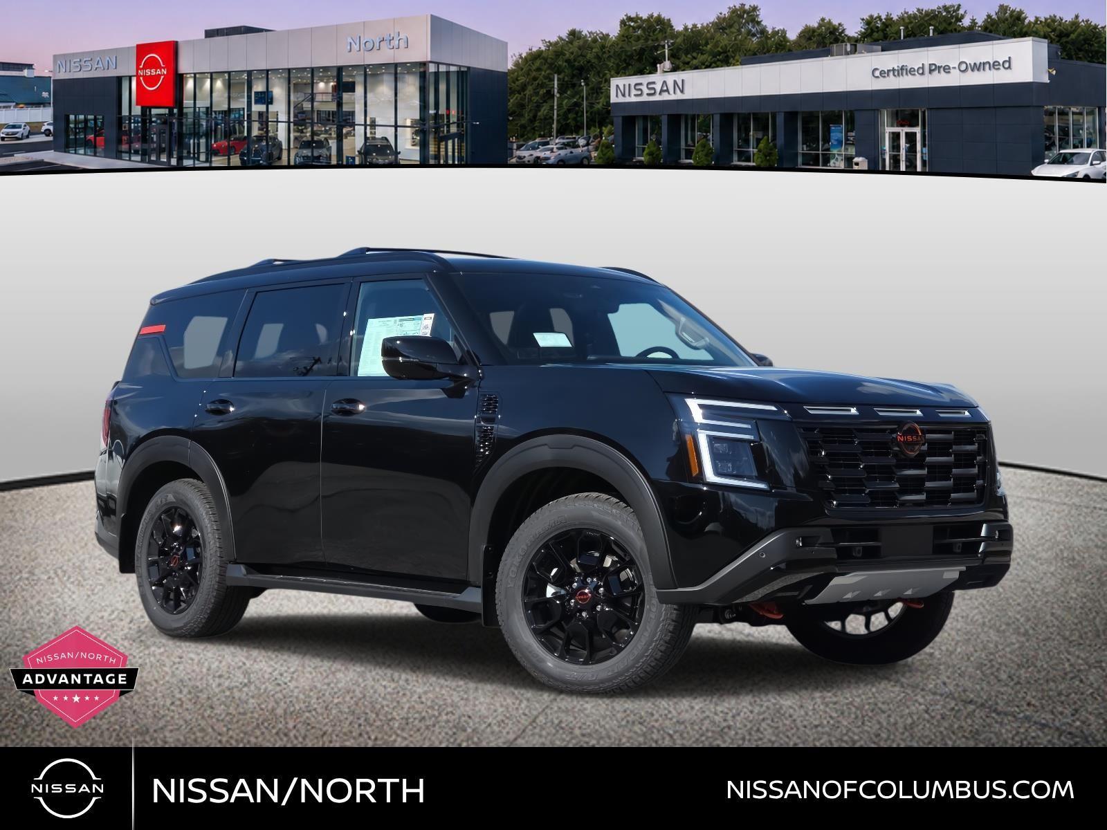 Super Black 2026 Nissan Armada SUV / Crossover Four-Wheel Drive Automatic