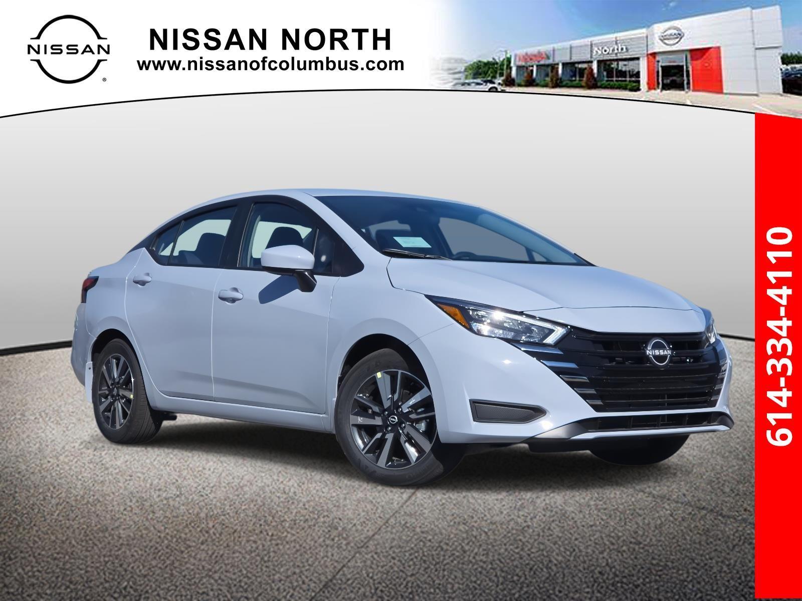 Gray Sky Pearl 2025 Nissan Versa SV FWD Sedan Front-Wheel Drive Continuously Variable Transmission