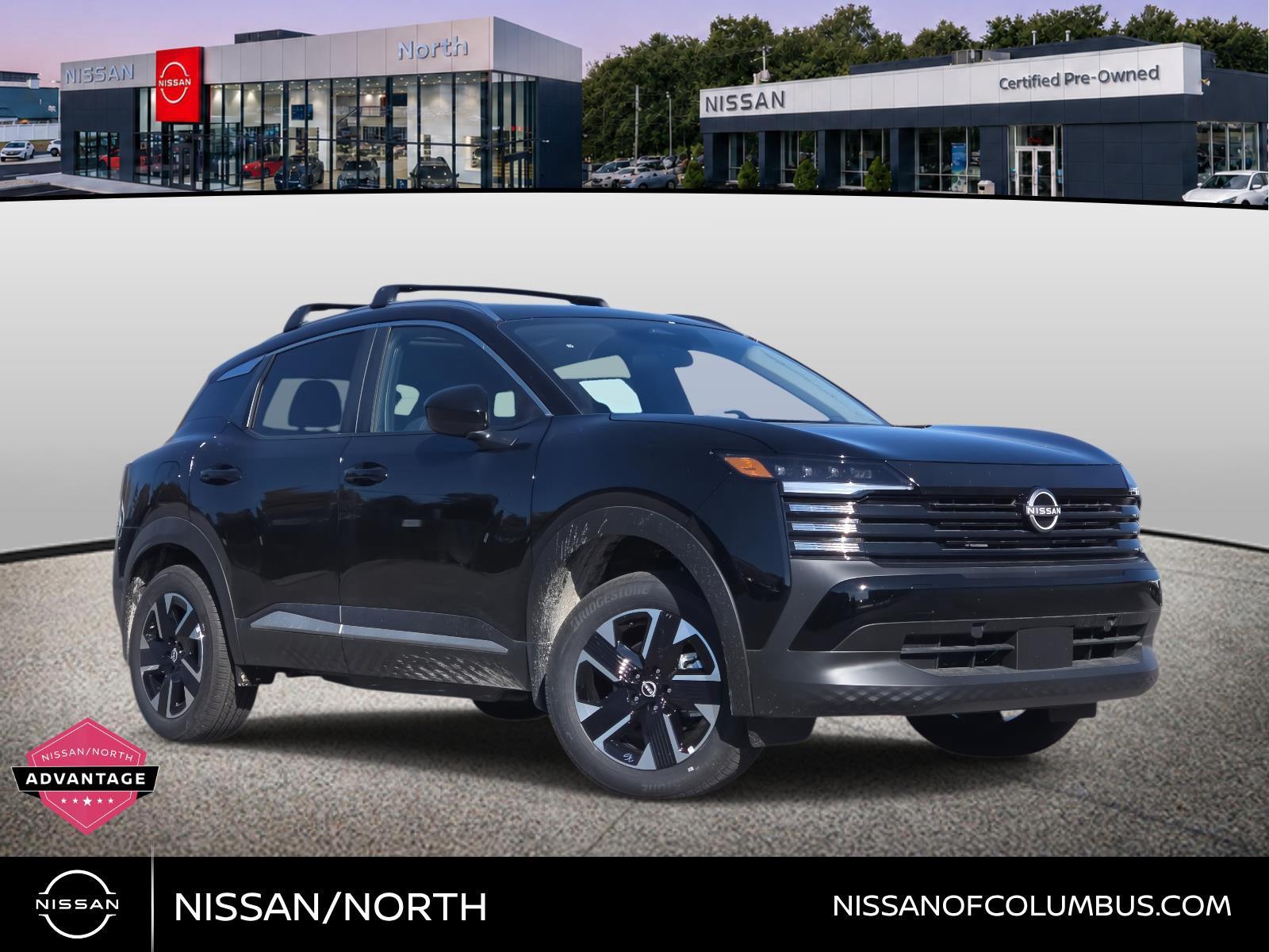 Super Black 2026 Nissan Kicks SUV / Crossover All-Wheel Drive Continuously Variable Transmission