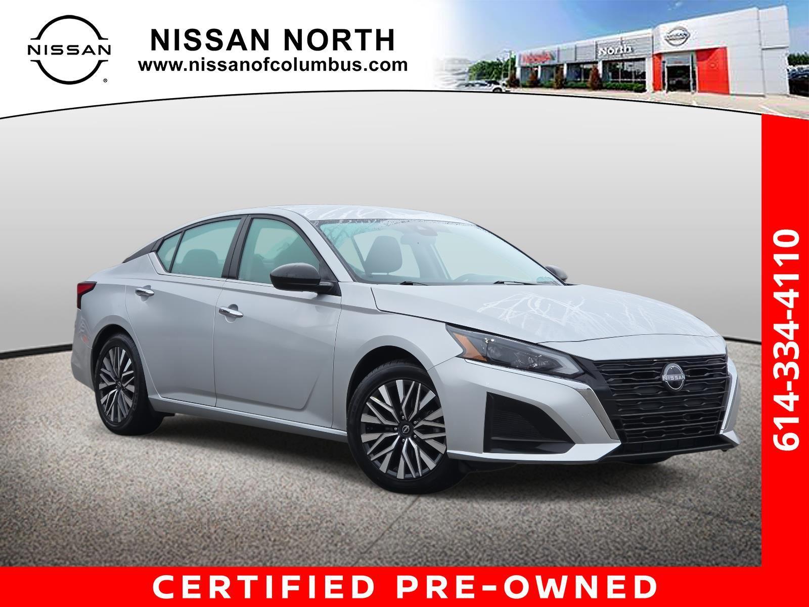 Brilliant Silver Metallic 2024 Nissan Altima 2.5 SV FWD Sedan Front-Wheel Drive Continuously Variable Transmission