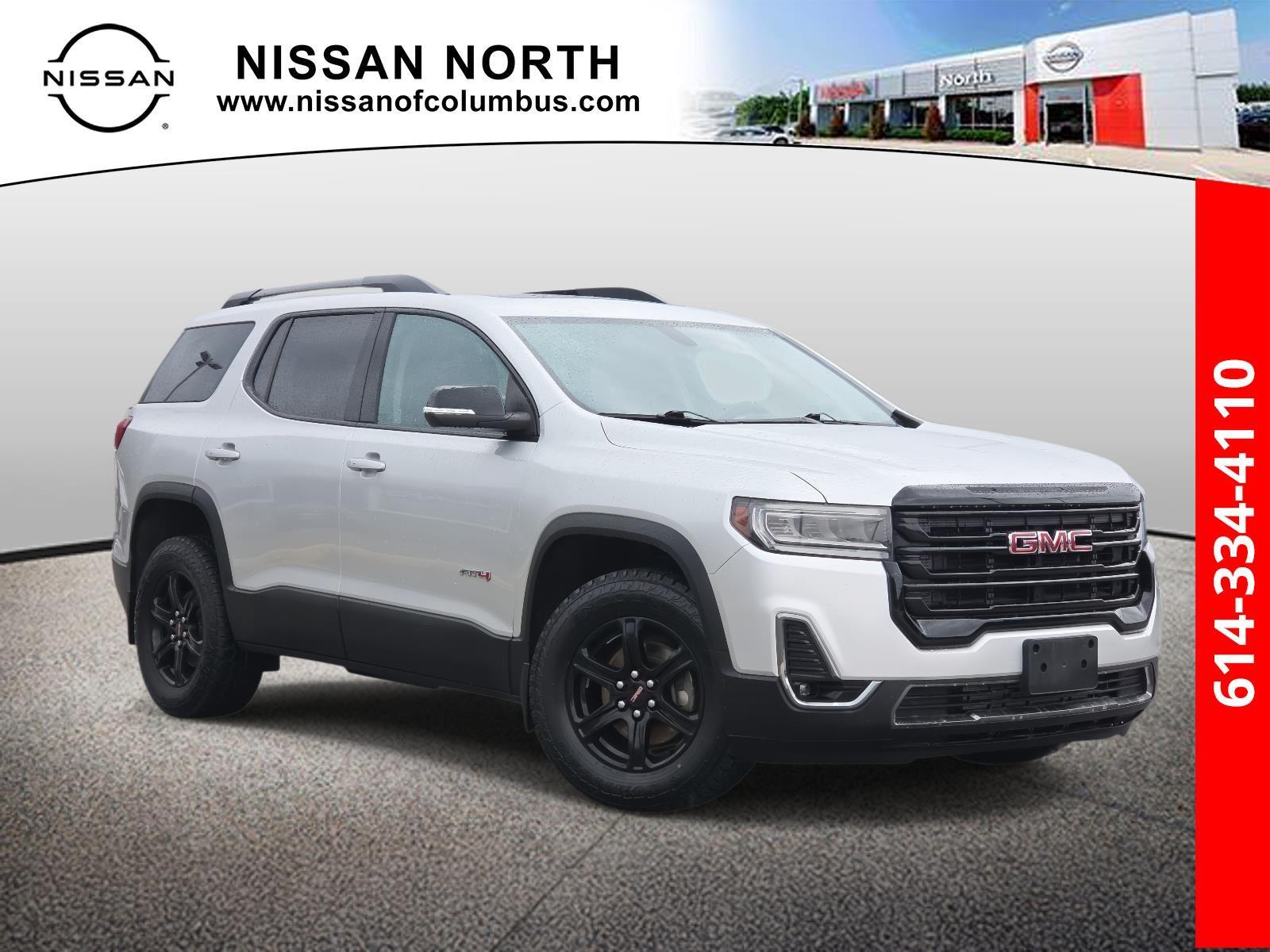 Quicksilver Metallic 2020 GMC Acadia AT4 AWD SUV / Crossover Four-Wheel Drive 9-Speed Automatic