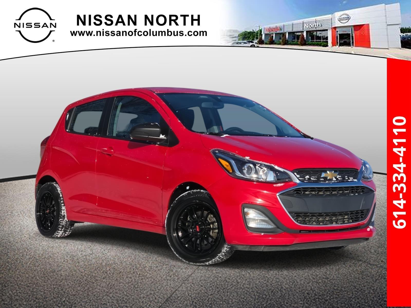 Red Hot 2021 Chevrolet Spark LS FWD Hatchback Front-Wheel Drive Continuously Variable Transmission